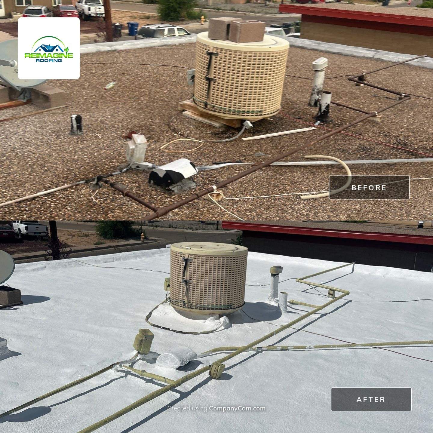 Spray Polyurethane Foam by Reimagine Roofing