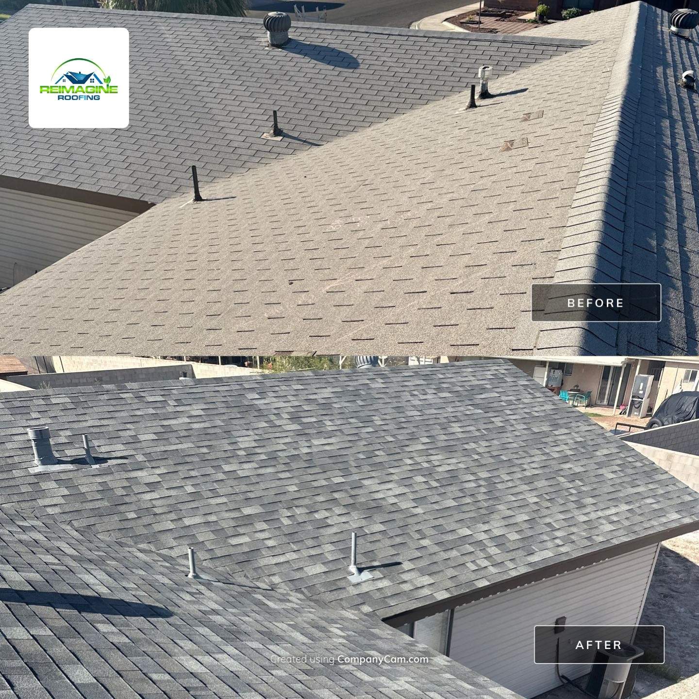 Estate Gray Shingles by Reimagine Roofing