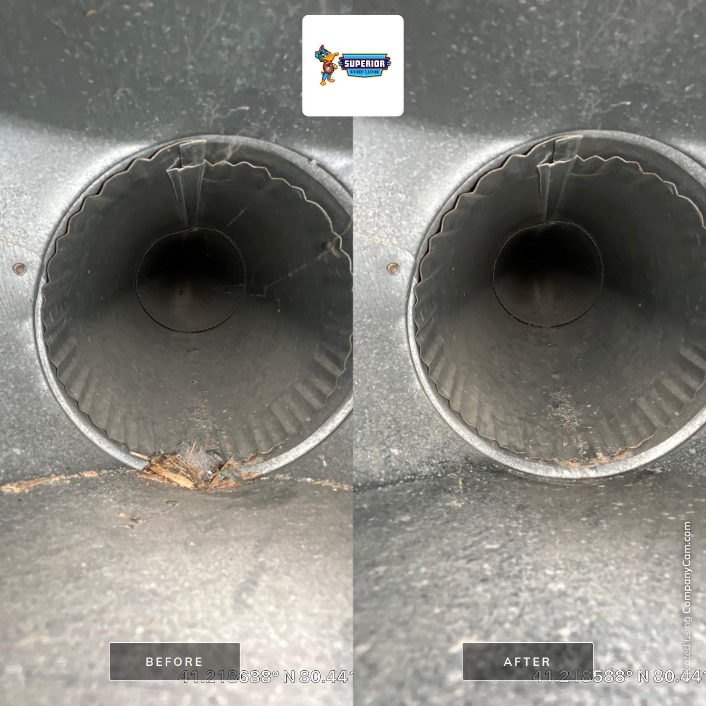 Air Duct Cleaning With a Vacuum Truck in Hermitage, PA by Superior Air Duct Cleaning