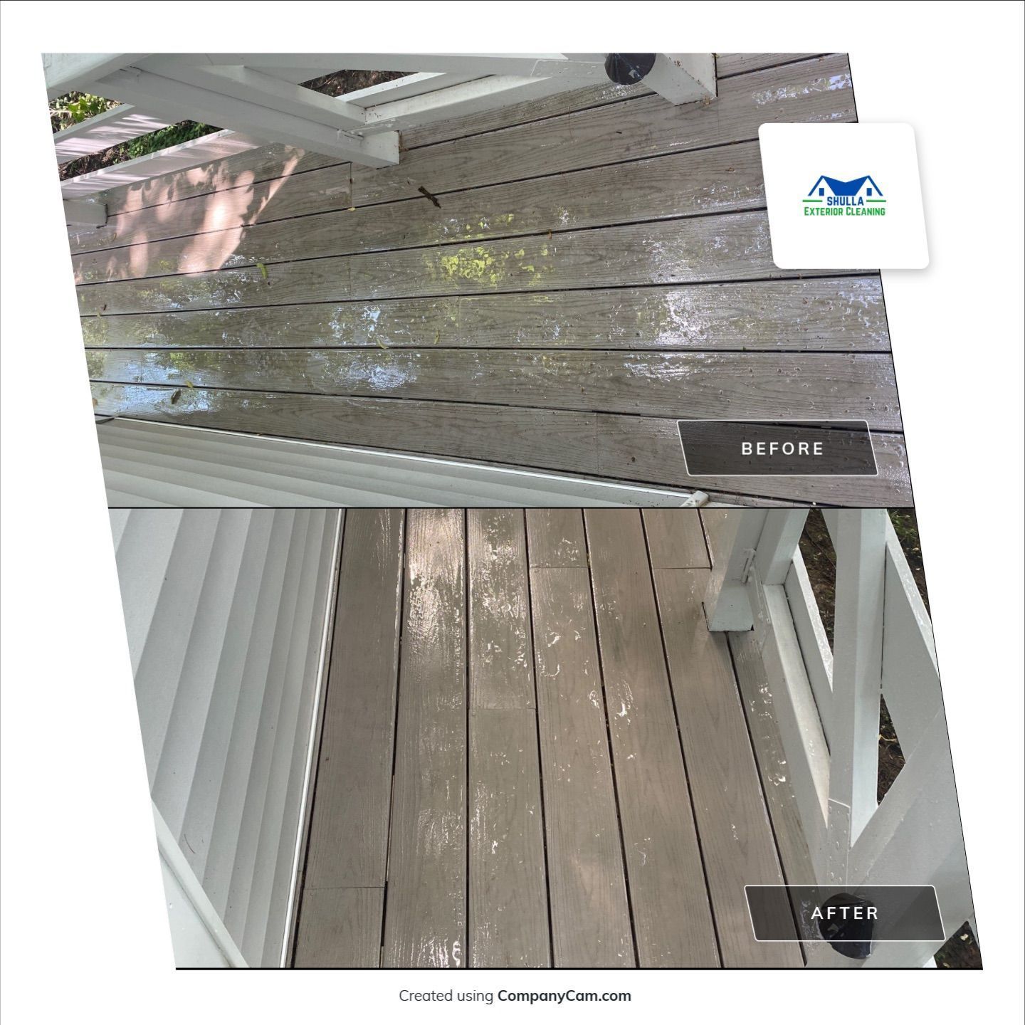 Composit Deck Clean by Shulla Exterior Cleaning