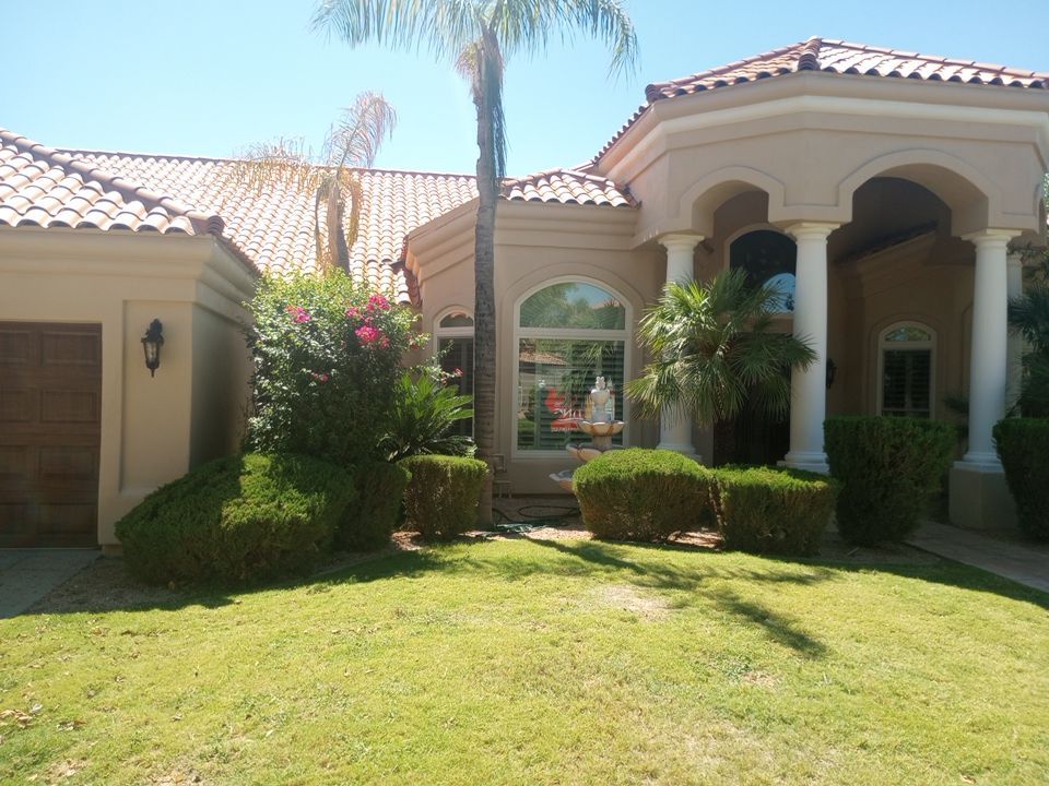 Exterior Painting Job in Scottsdale by Crash of Rhinos Painting & Garage Floors