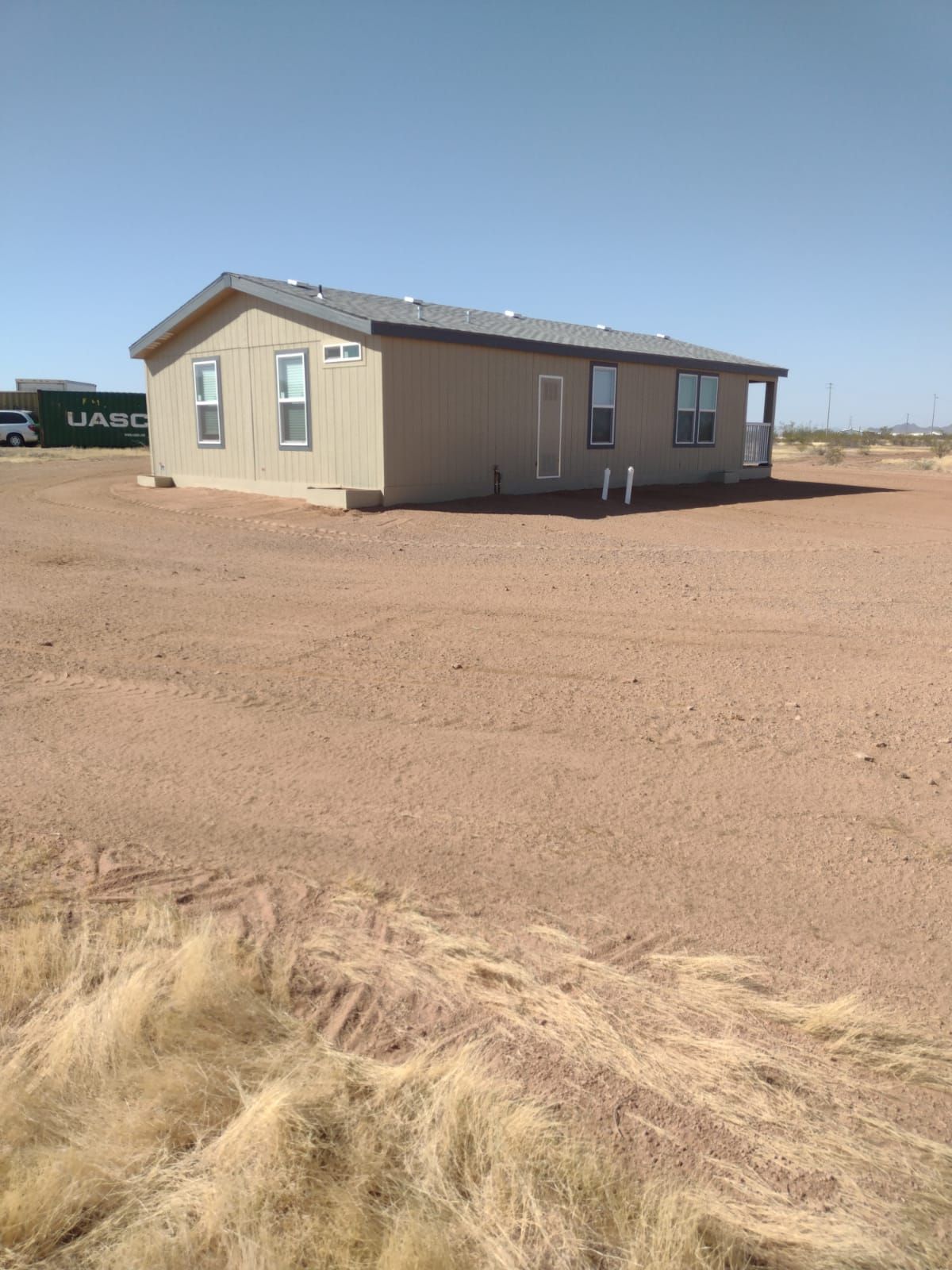 Project in Eloy by Mobile Home Installations