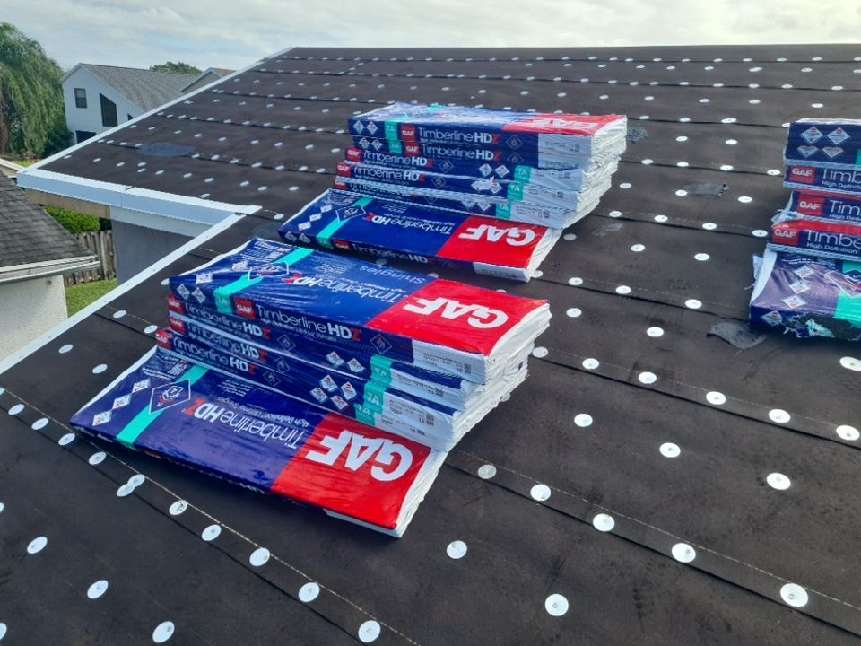 Residential Roofing Installation using GAF by BLUES BROTHERS ROOFING