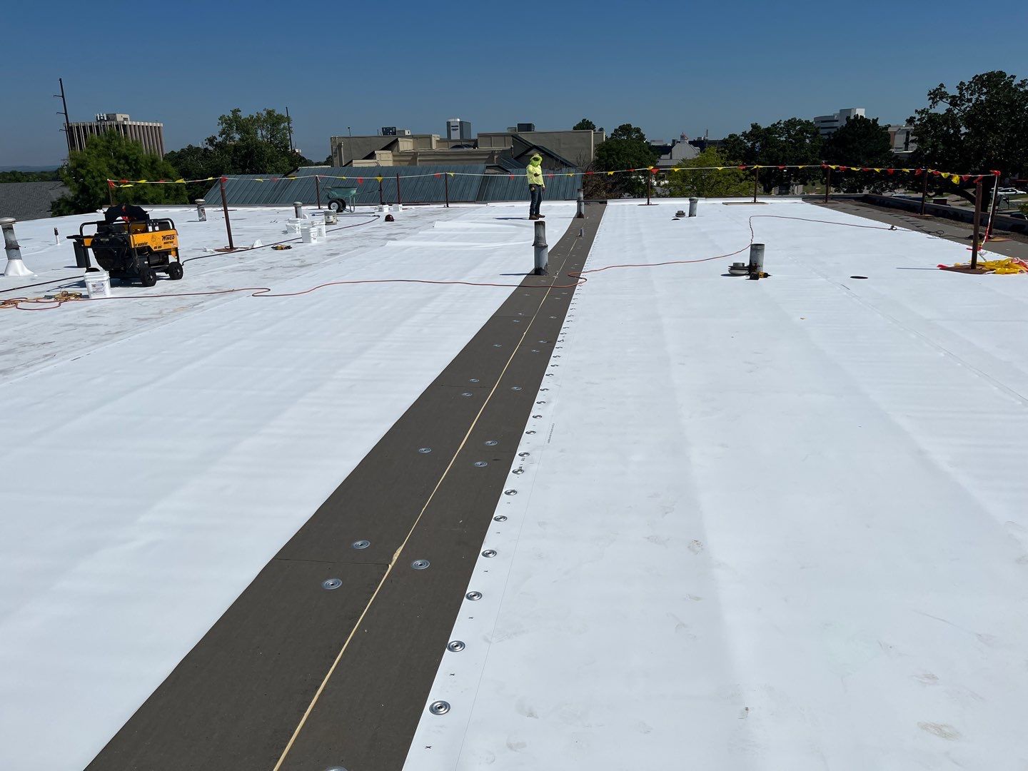TPO Project in Tulsa by Decor Roofing & Restoration