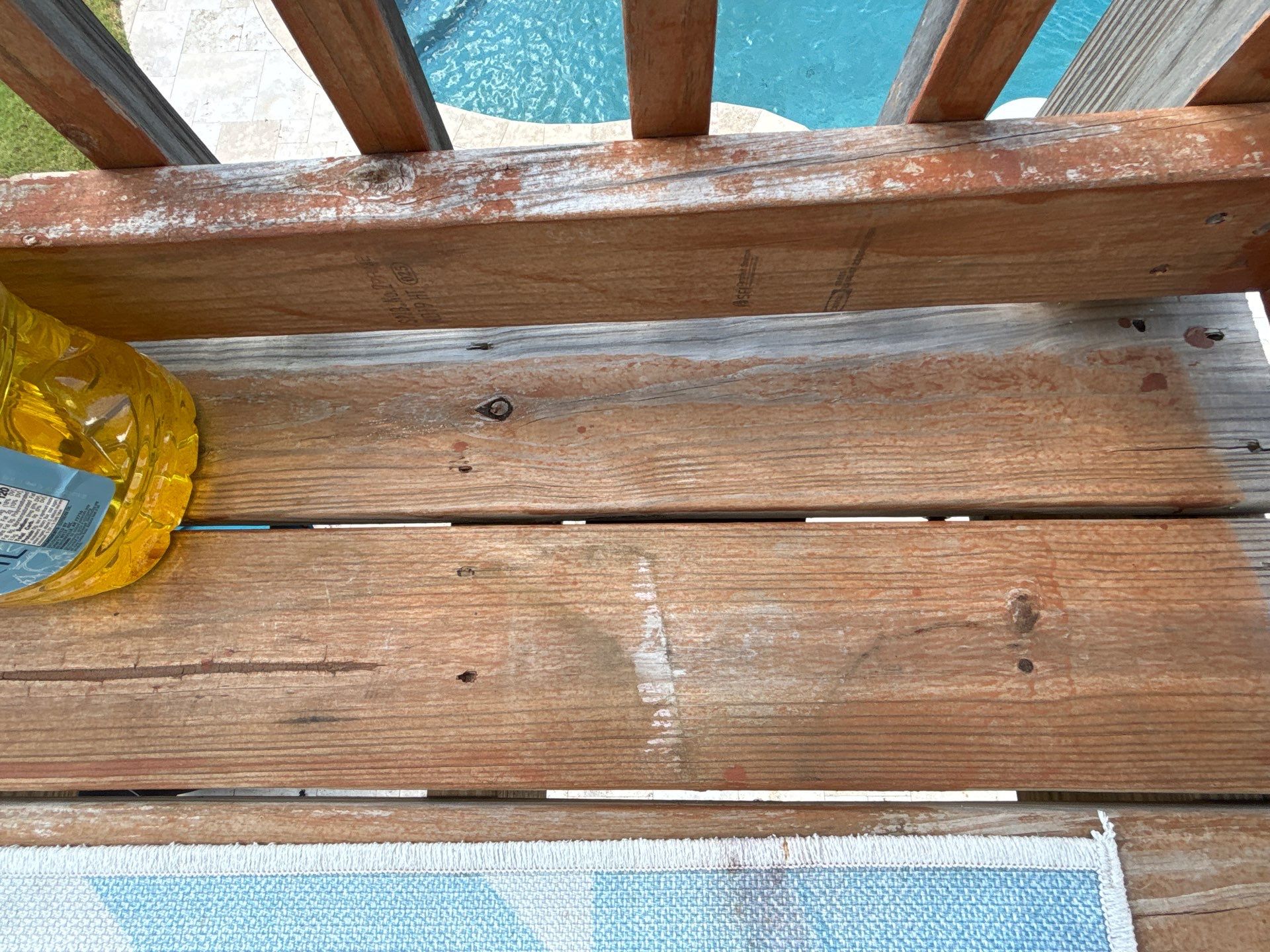 Wood Deck and Pool Pavers using Wood and Concrete Sealant  by DuraSeal