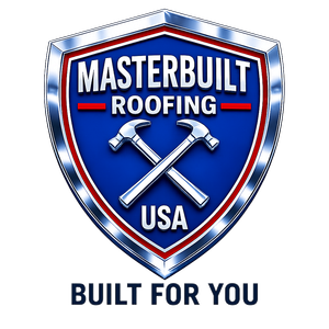 Logo for MasterBuilt Roofing