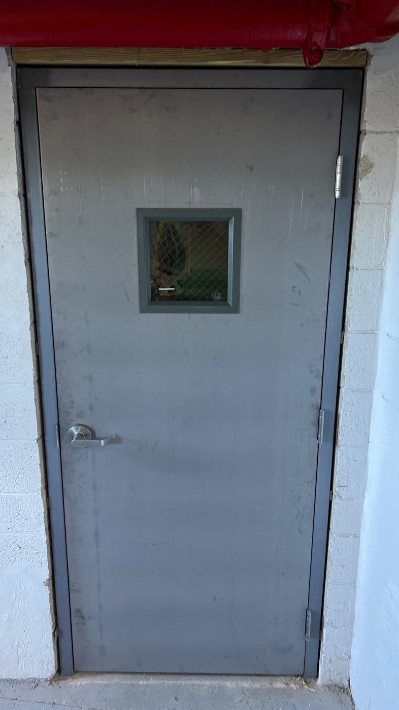 Commercial Stairwell Door Replacement & Hollow Metal Door Retrofit – Pompano Beach High-Rise by The Door Doctor of South Florida, Inc.