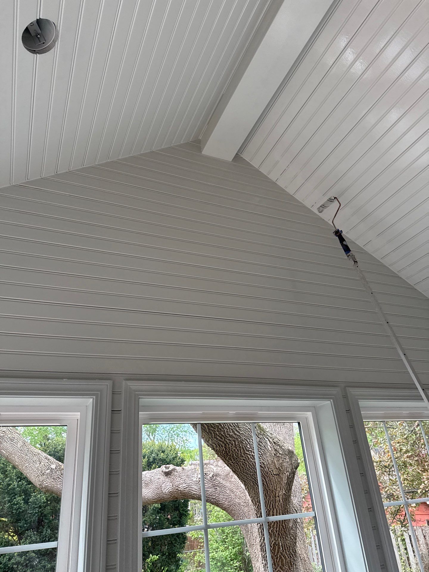 New 4 season room interior & exterior painting by Midwest Paint LLC