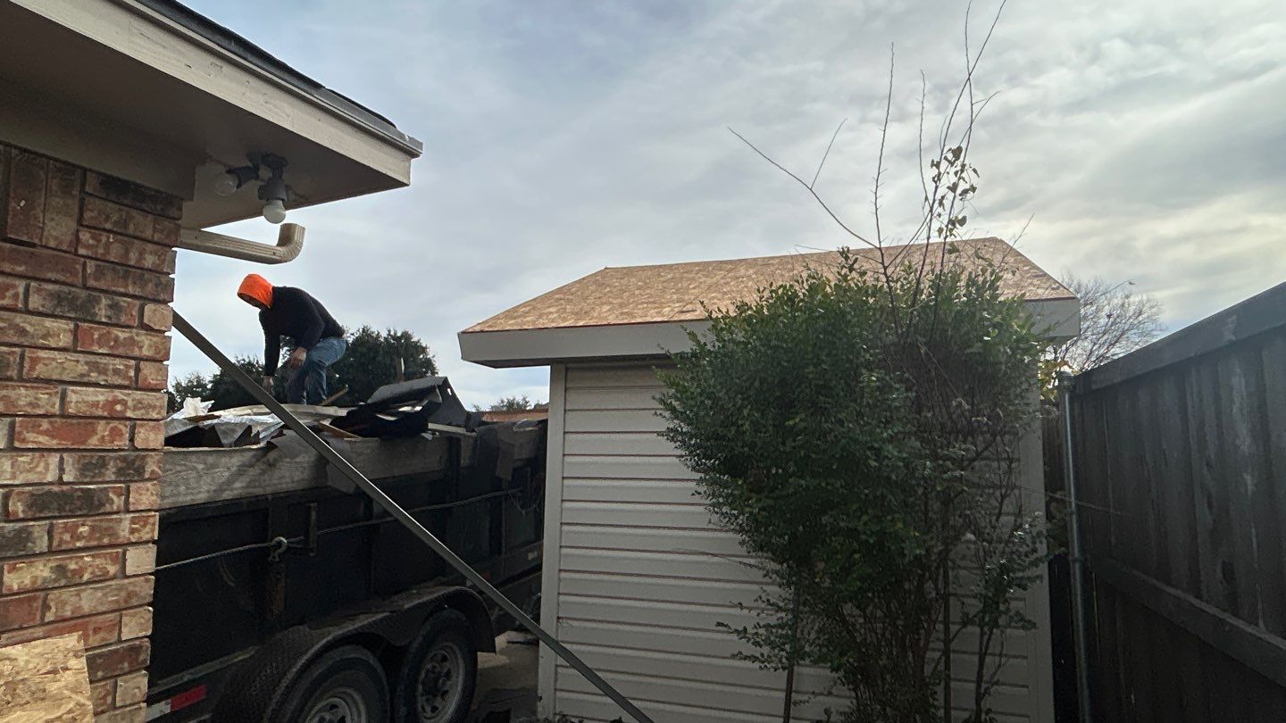 Residential Roofing Installation using IKO Dynasty class 3 hail resistant shingles by Becker Roofing and Exteriors