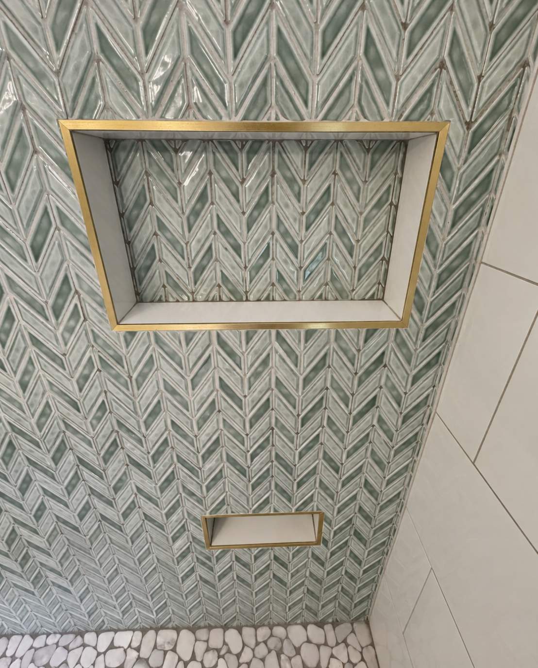 Barrett Shower  by Integrity Tile and Home LLC