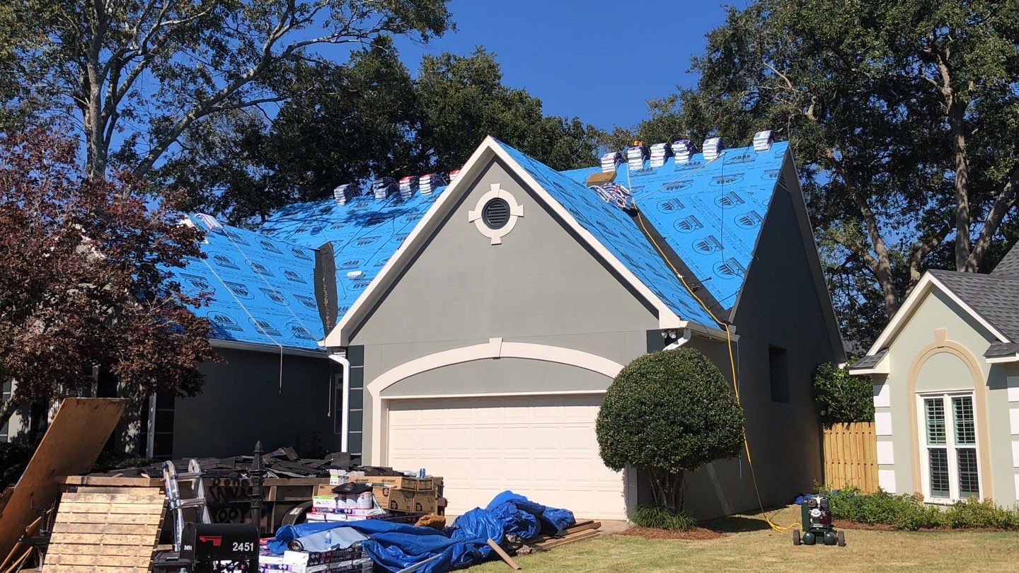 Residential Roofing Installation using Roof Replacement by American Roofing & Construction LLC