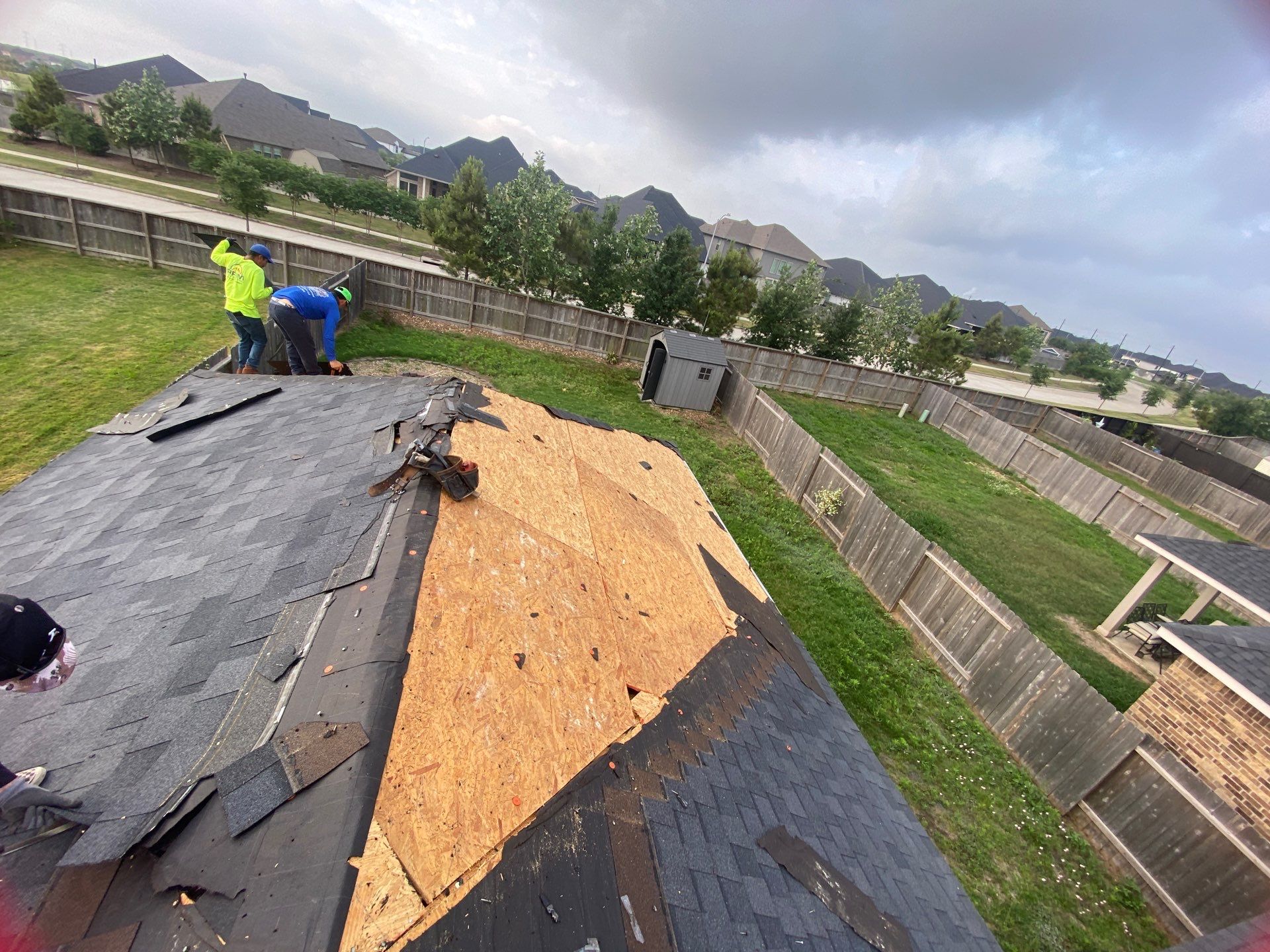 Residential Roofing Repair using Owen's Corning Duration (Lifetime) Shingles by Roof Repair Company