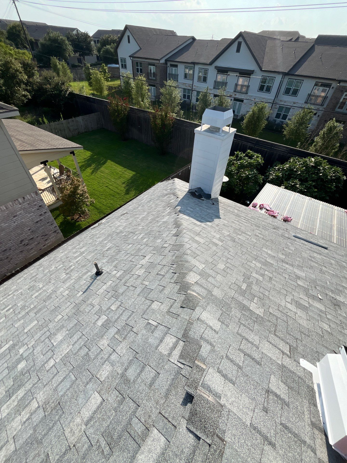 Hail Damage Roof & Gutter Replacement in Austin, TX by Cool Roofs