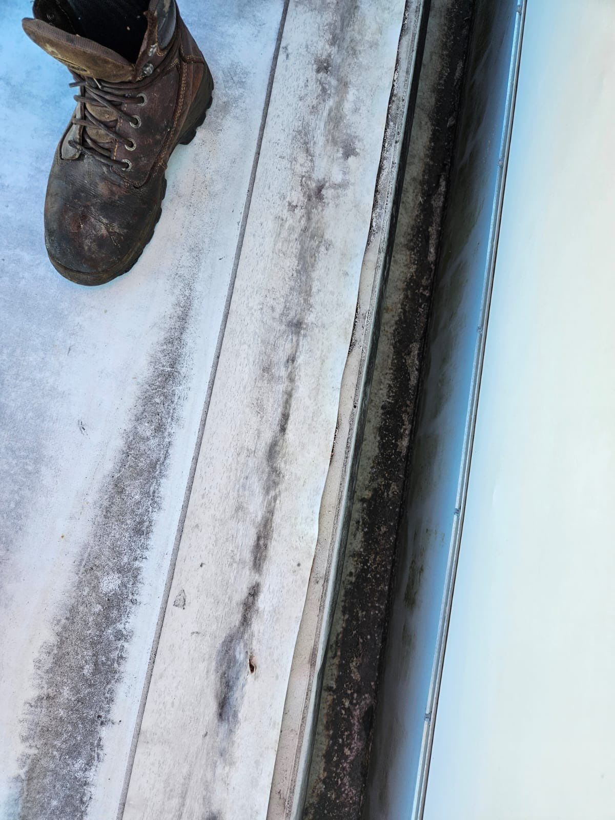 Commercial Roofing Repair using TPO and Metal Decking by Four Peaks Roofing
