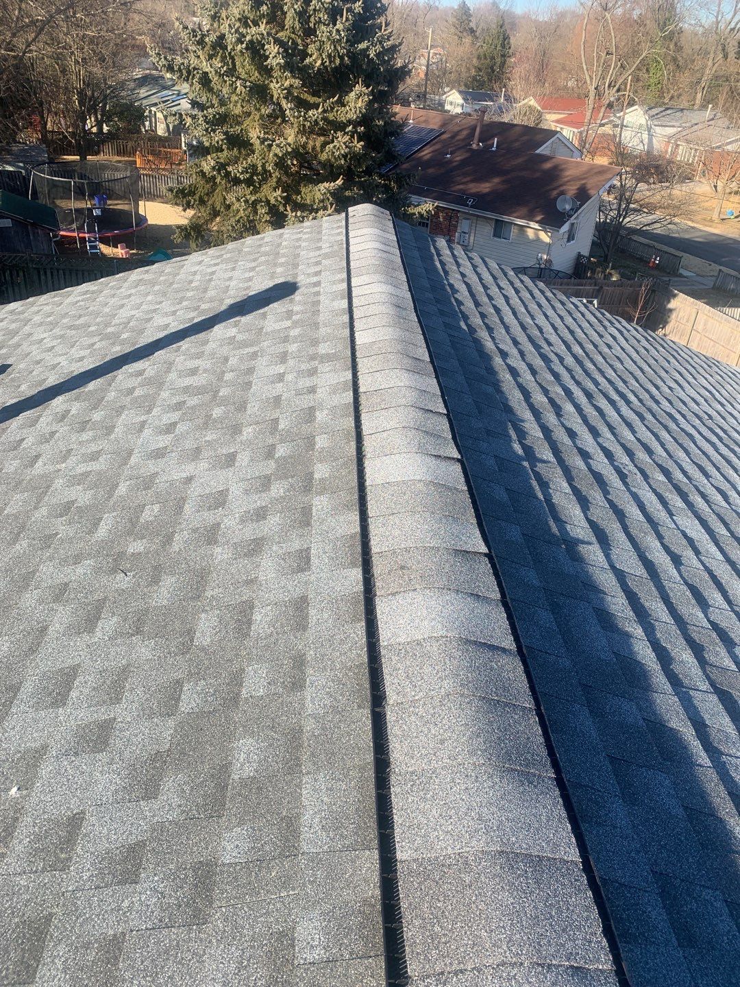 Roof Replacement using GAF Timberline HDZ by American Home Contractors