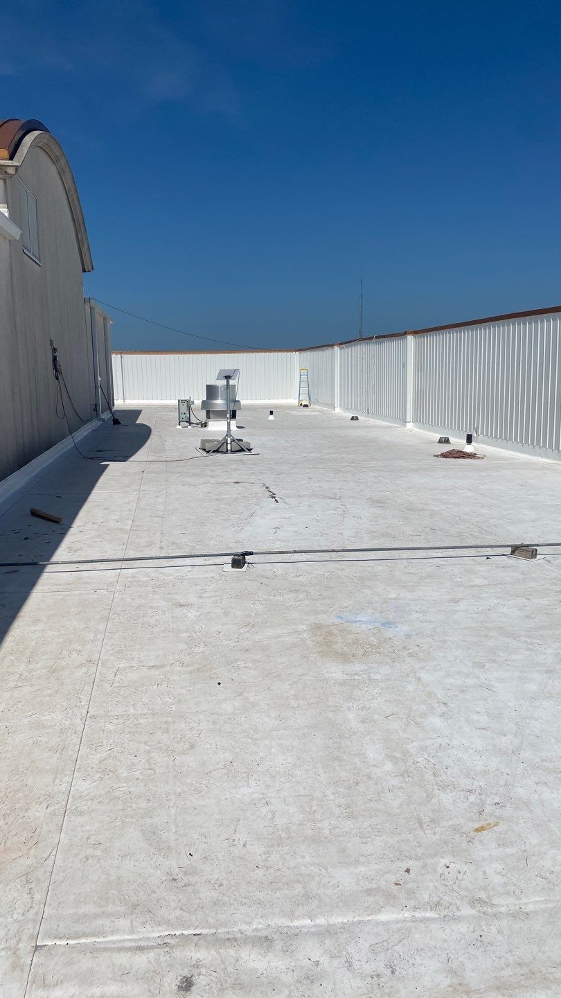TPO Project in McAlester by Decor Roofing & Restoration