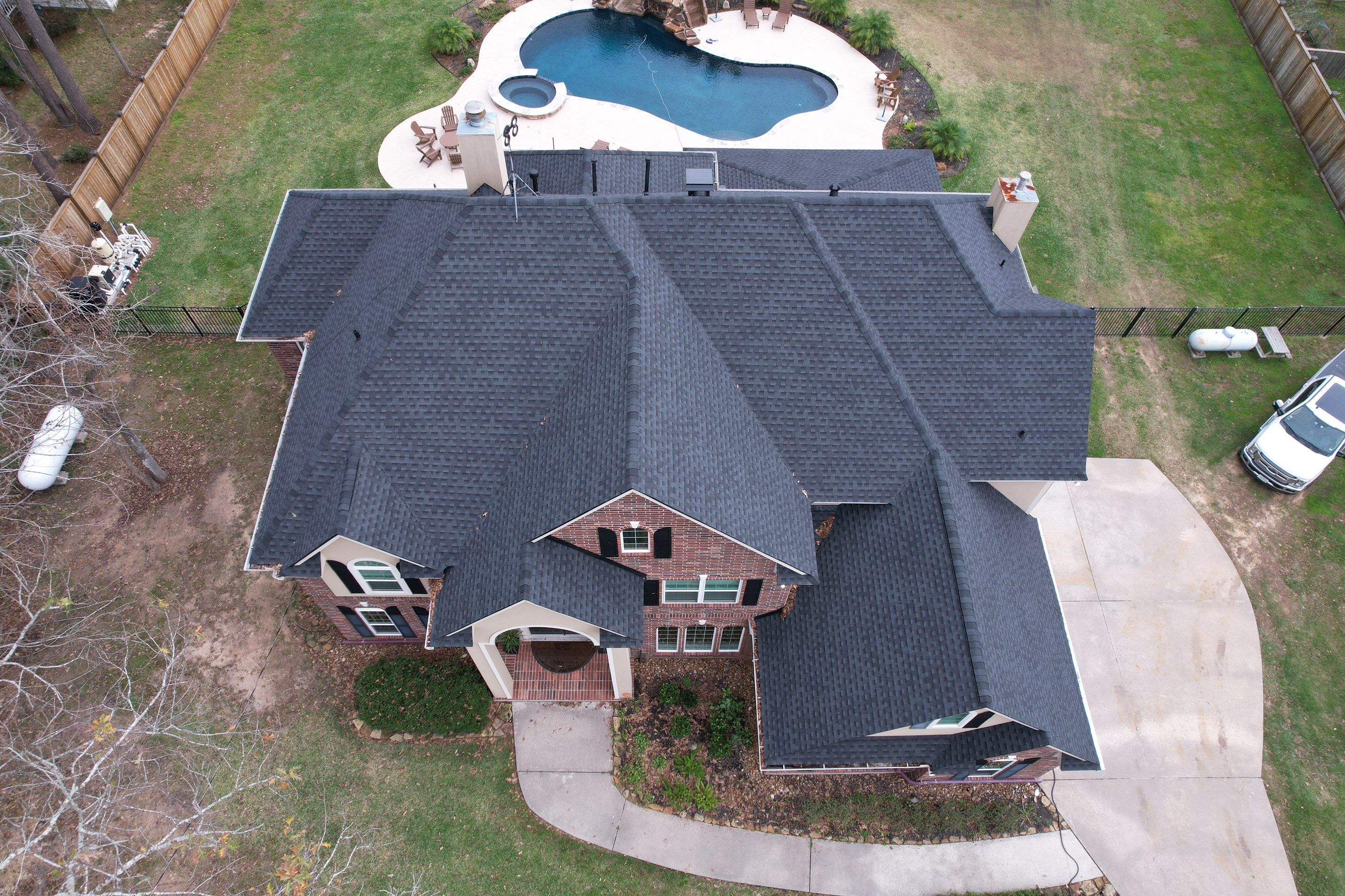 GAF Timberline HDZ Charcoal by STX Roofing
