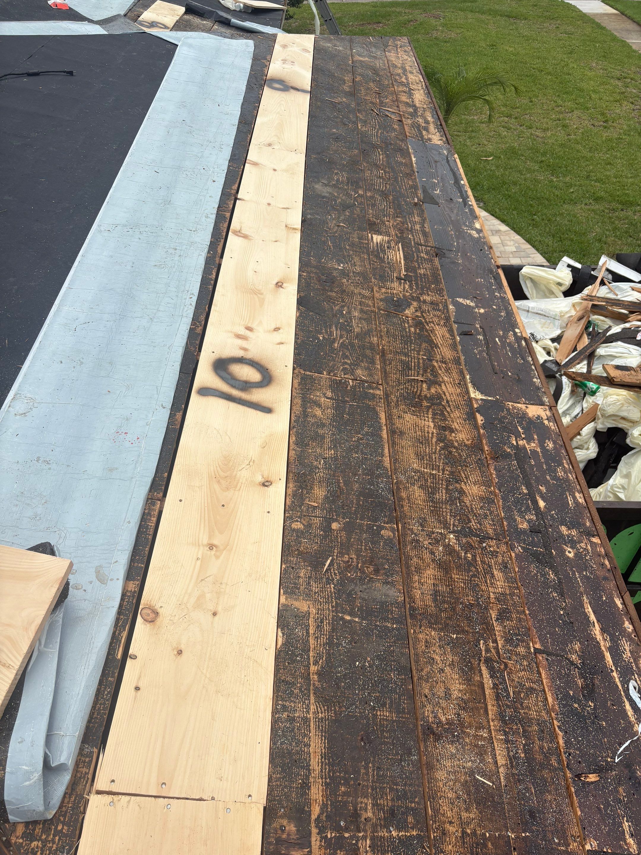 Project in Clearwater 33764 by Mitchell Roofing Company LLC 