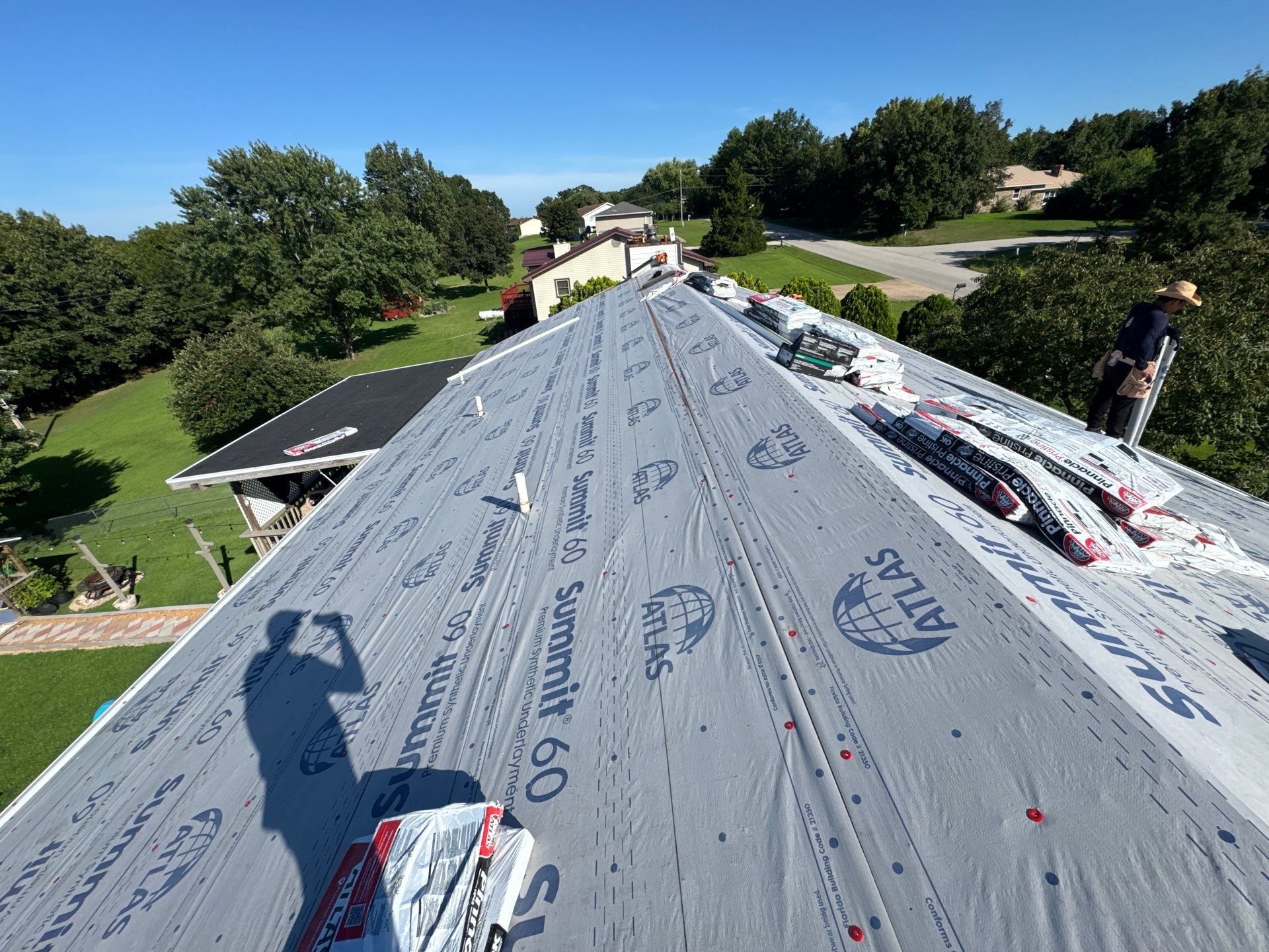 Residential Roof Replacement - Atlas Pinnacle Pristine W/ Scotchgaurd - Color Coastal Granite  by Titan Commercial & Residential Roofing 