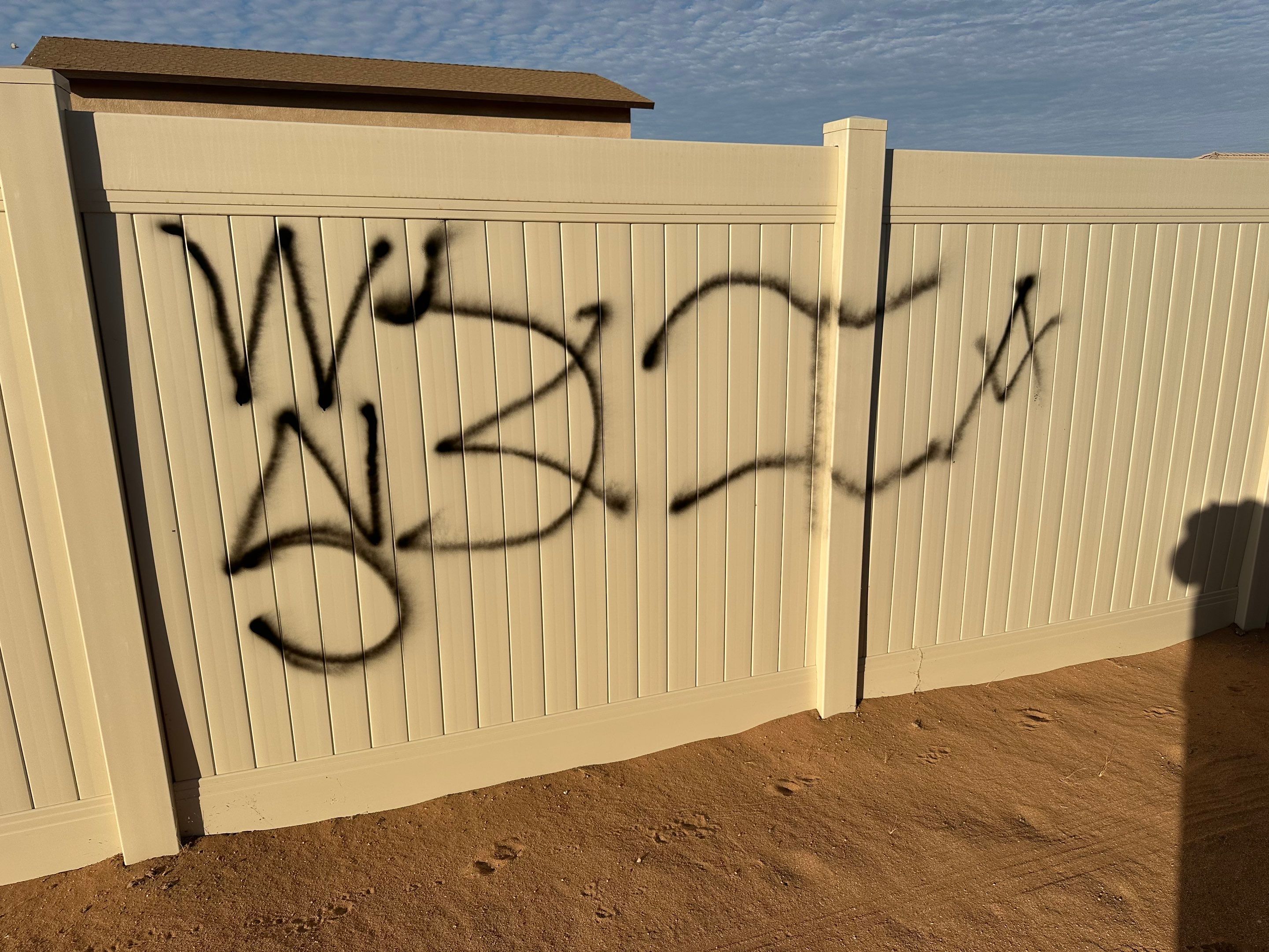 Fence Installation using Vinyl by Fence Guys Inc. 