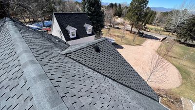 Residential Roofing Installation using CertainTeed Presidential TL - Charcoal Black