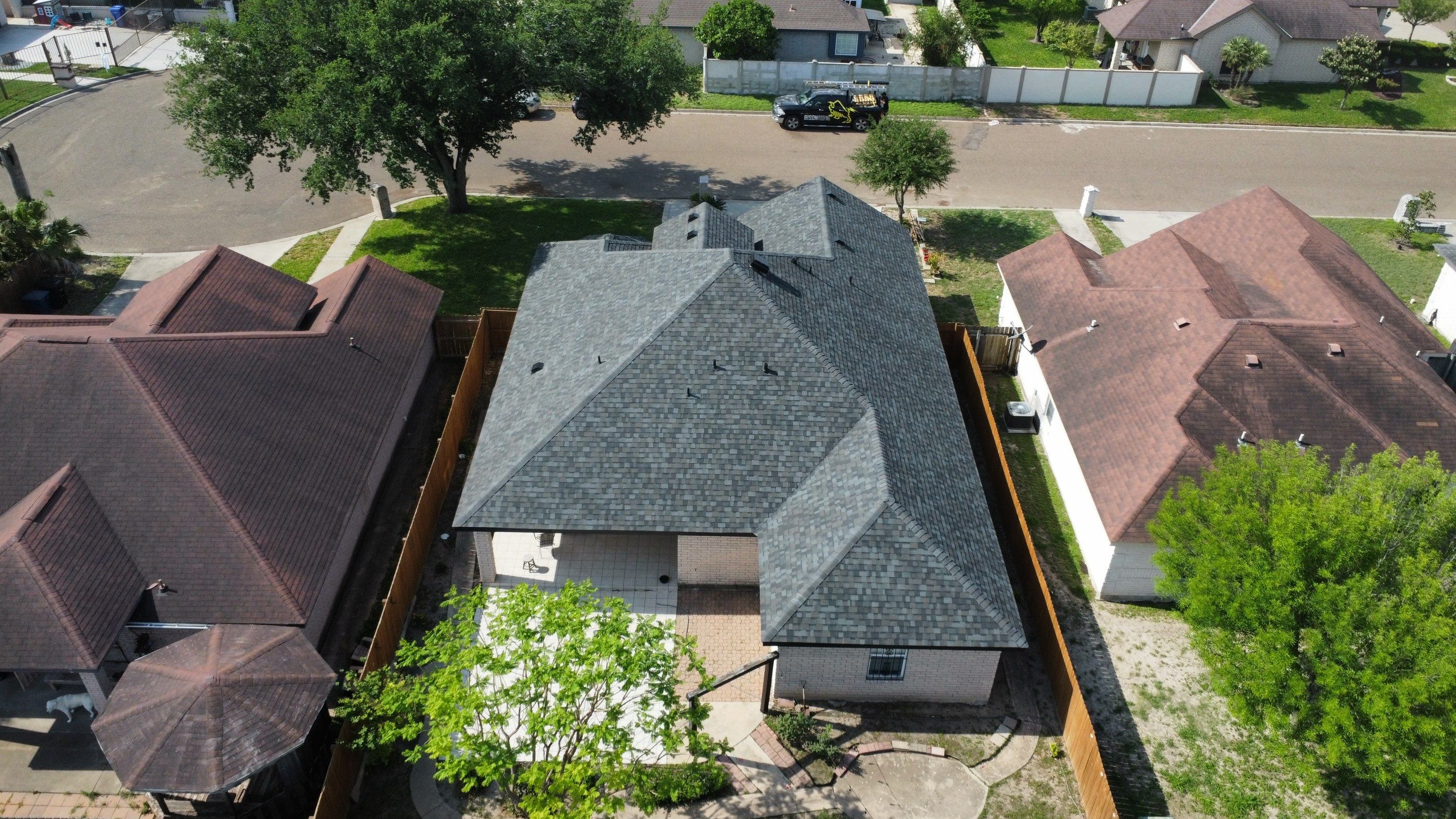 Project in Mcallen by Bison Roofing  