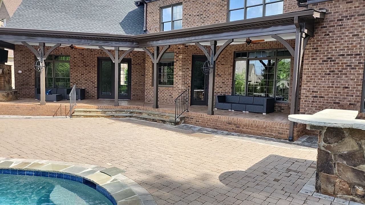 House Wash using cleaner by Power Wash Masters LLC