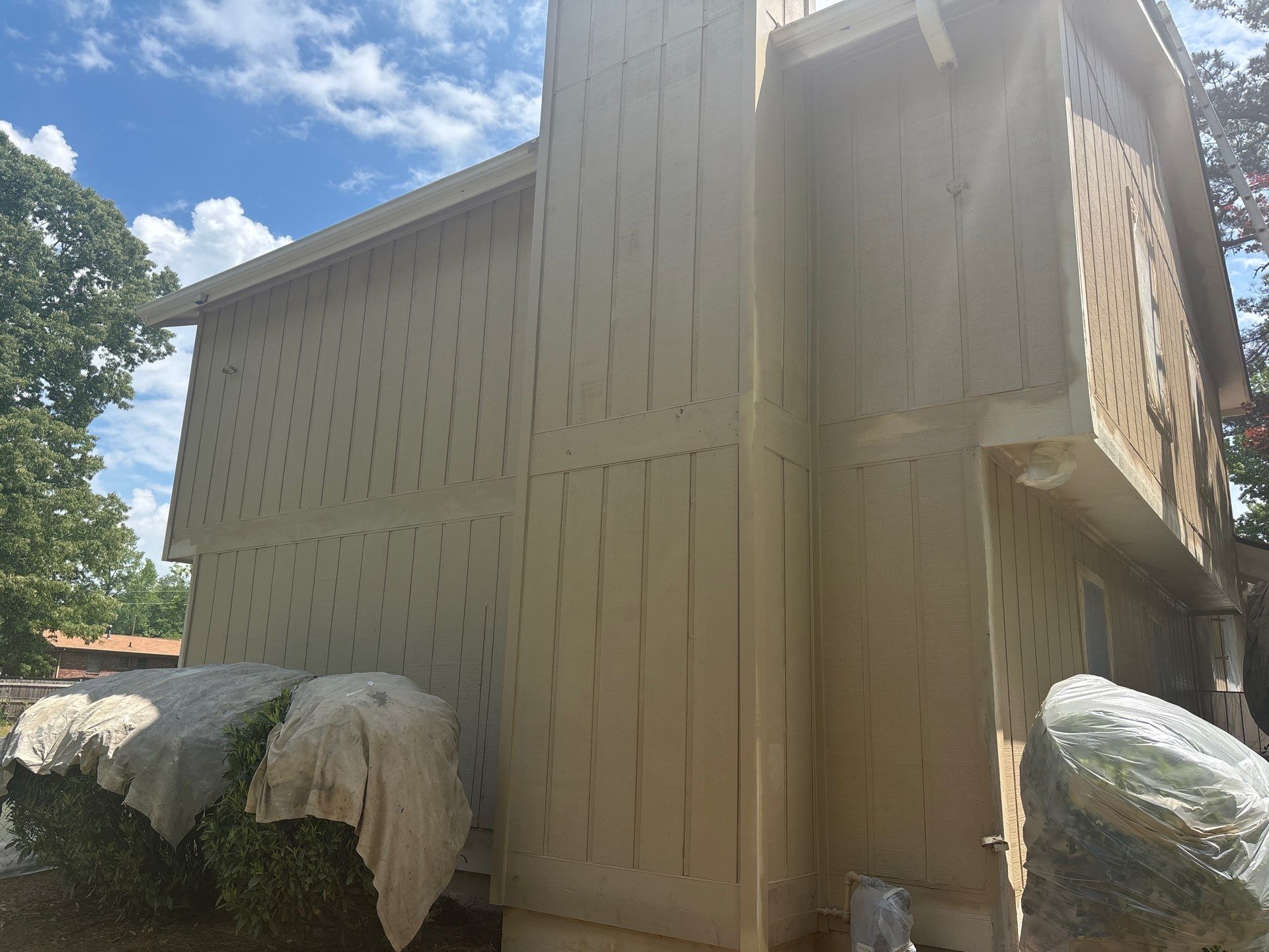Marietta, GA Rotten Wood Replacement, Exterior Paint, and Deck Stain  by Nelson Exteriors 