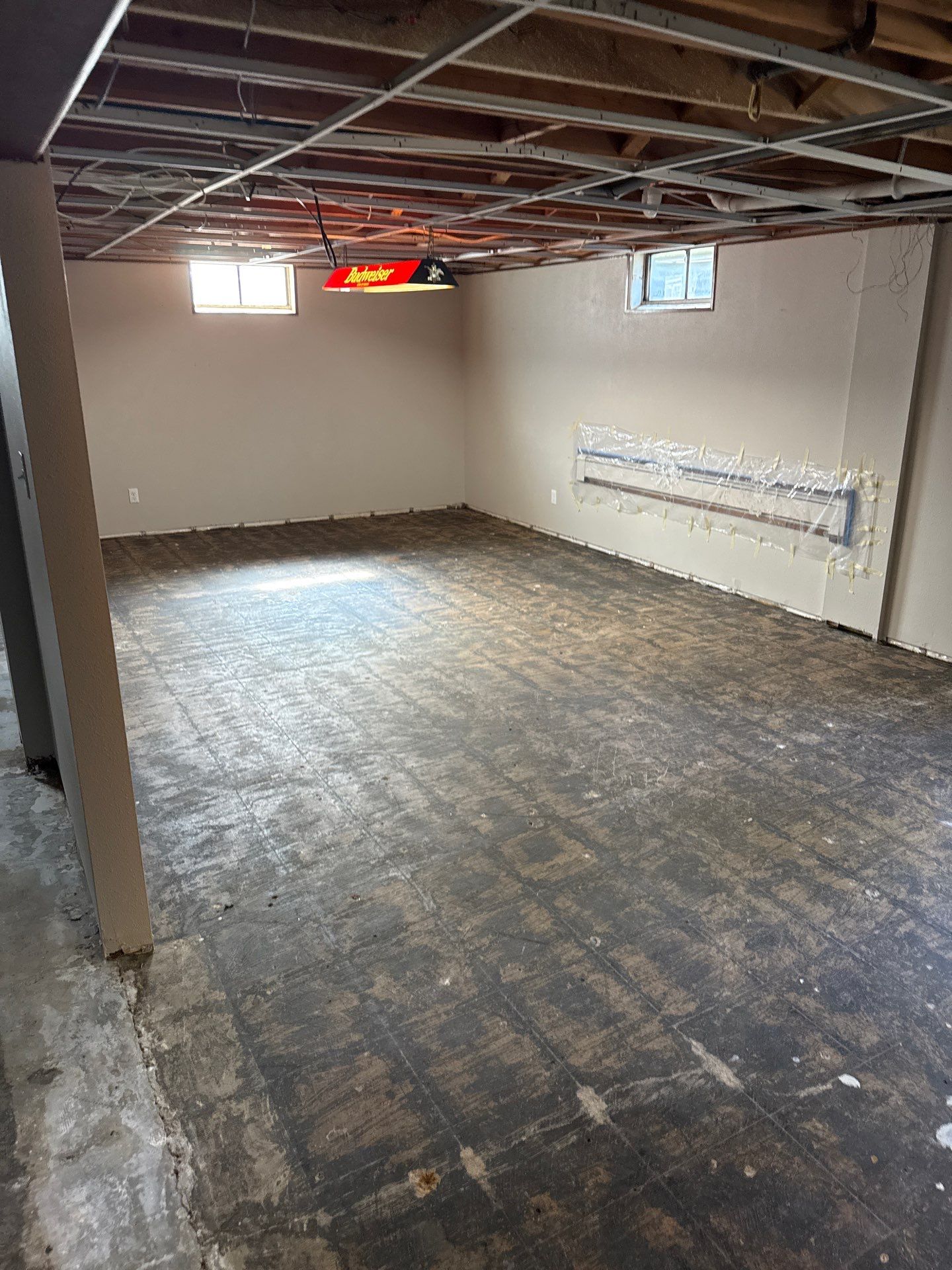 Basement Concrete Floor Coating and Restoration in Boone by Revival Concrete Coatings