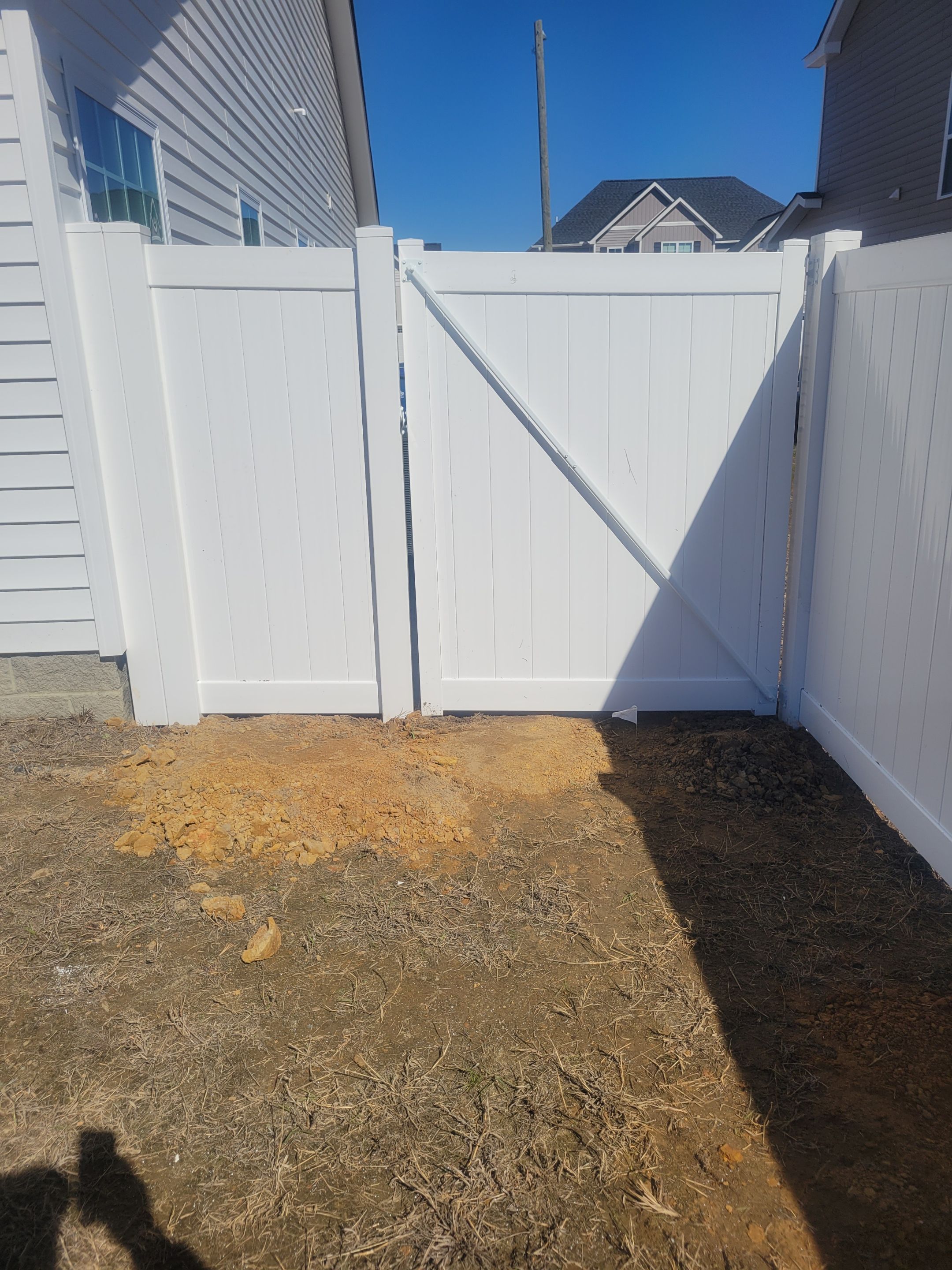 Project in Greenville by Superior Fence and Rail