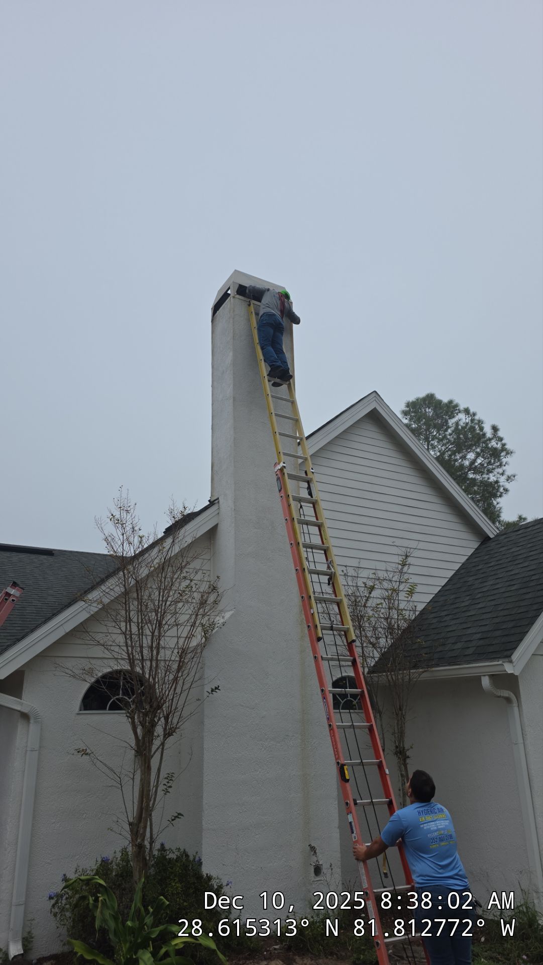 Chimney Chase Pan Replacement in Groveland by Hygienic Air, Inc