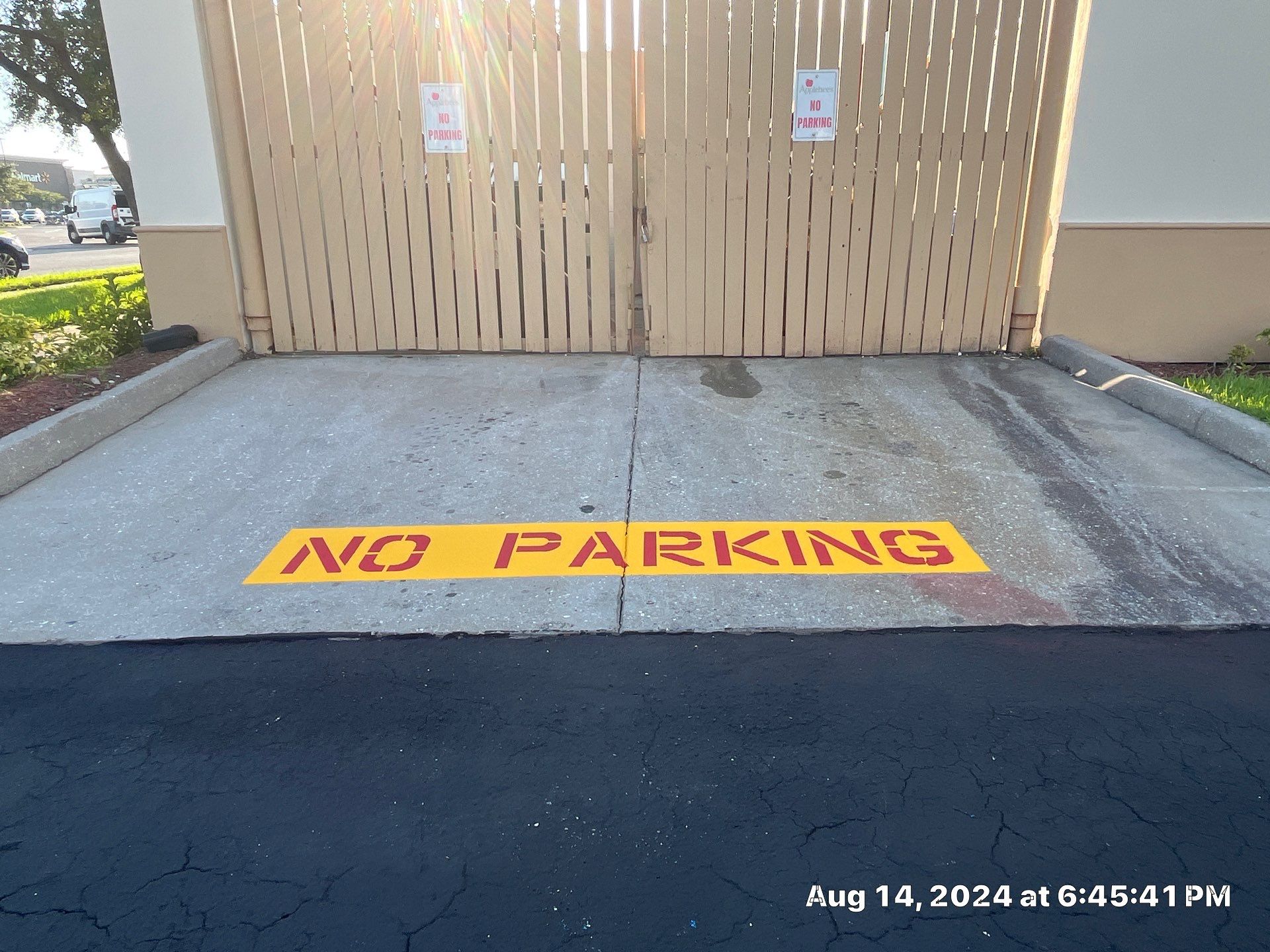 Smart Maintenance, Lasting Appeal: Parking Lot Upgrade at Applebee’s by Everline Coatings & Services - Southwest FL