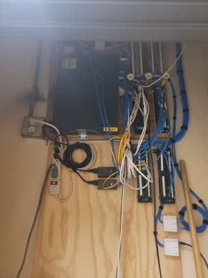 Structured cabling installation by CimaSolutions