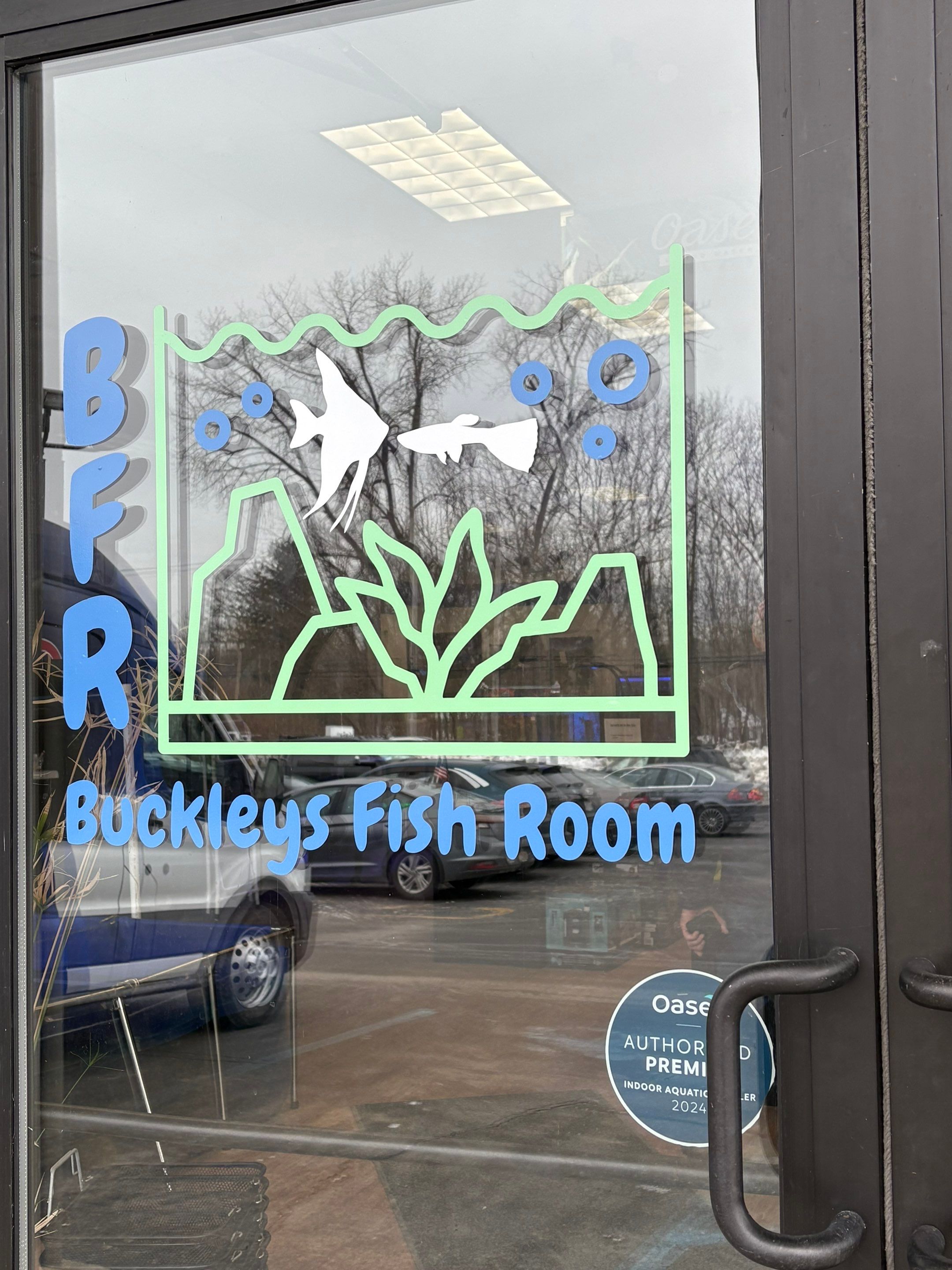 Buckley's Fish Room LED Sign & Door Vinyl by FASTSIGNS of Saratoga Springs
