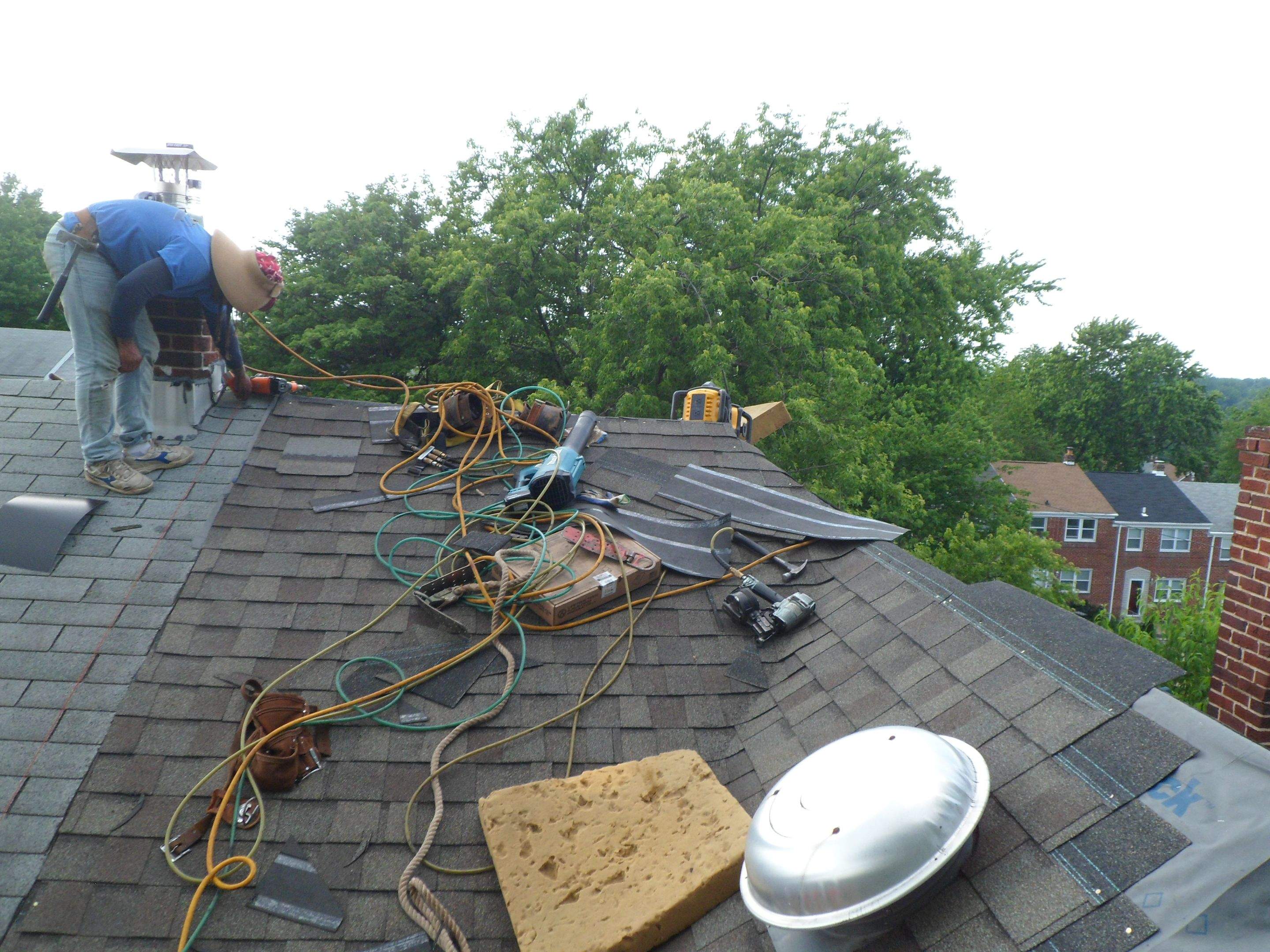 Residential Roofing Installation using Landmark Pro  by Alpha Design Services