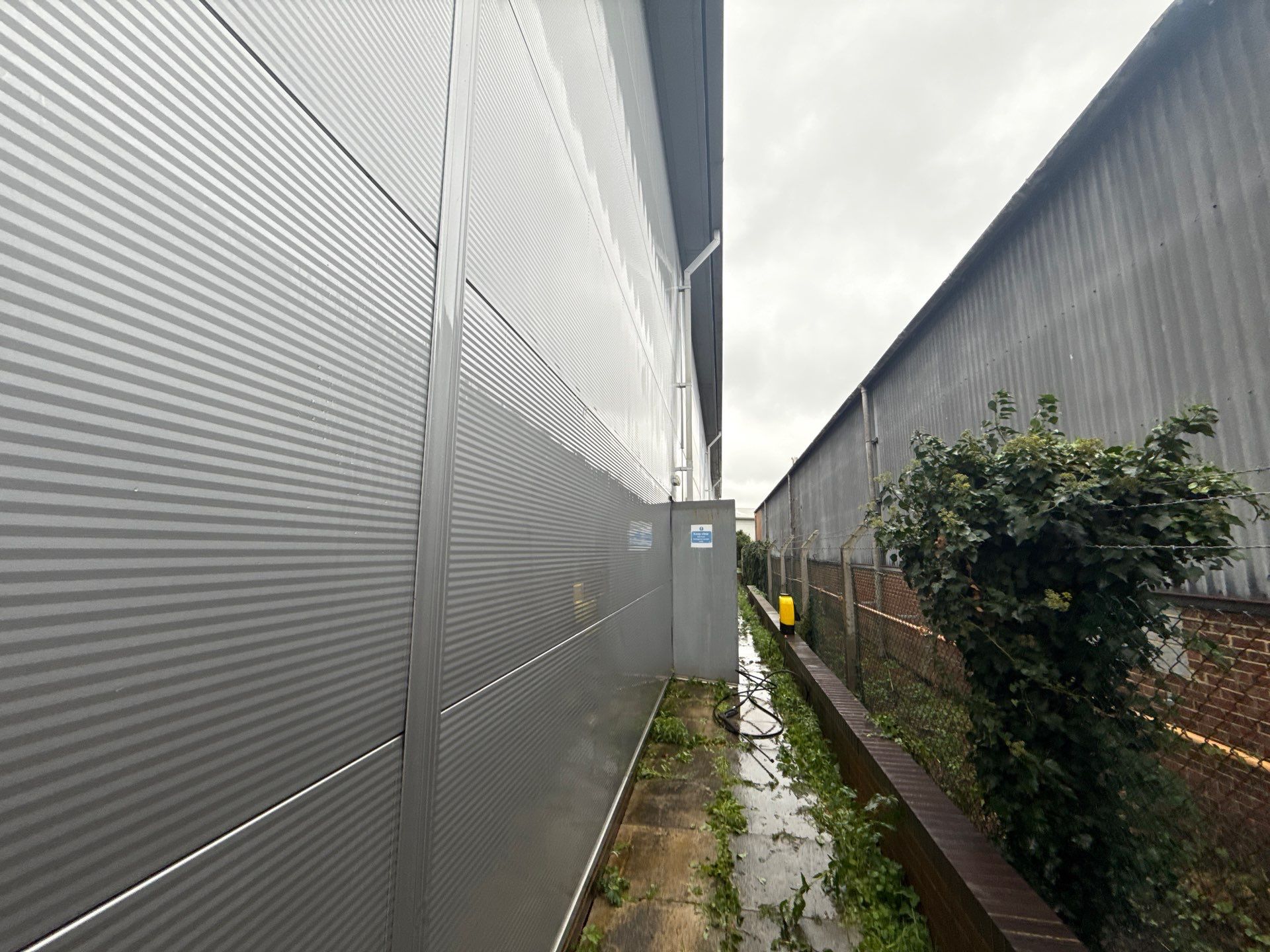 Warehouse Cladding and Roof Clean by Ges Exterior Cleaning ltd