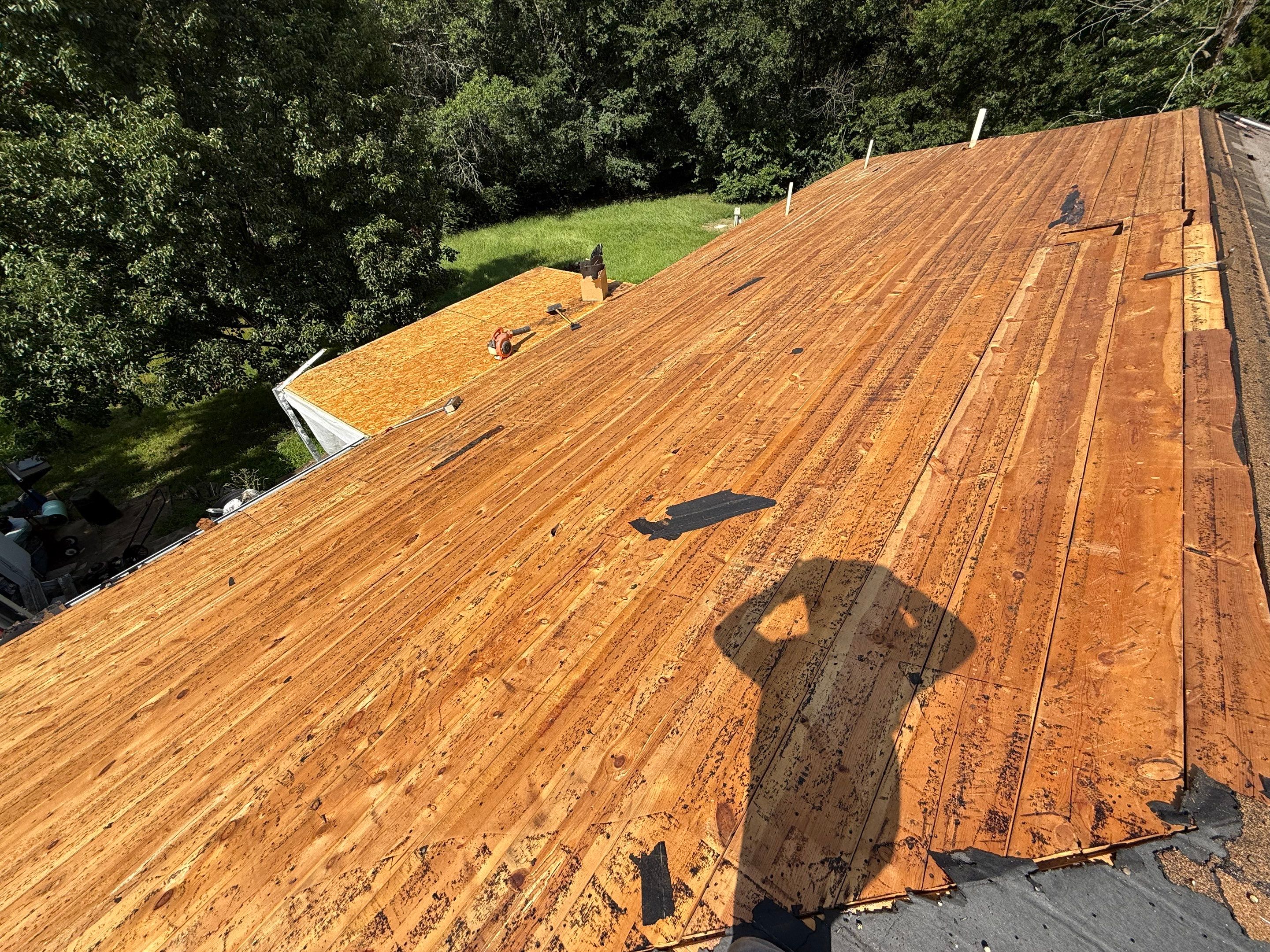 2 layers tear off & installation of new architectural shingles. by In & Out Construction & Remodeling, LLC