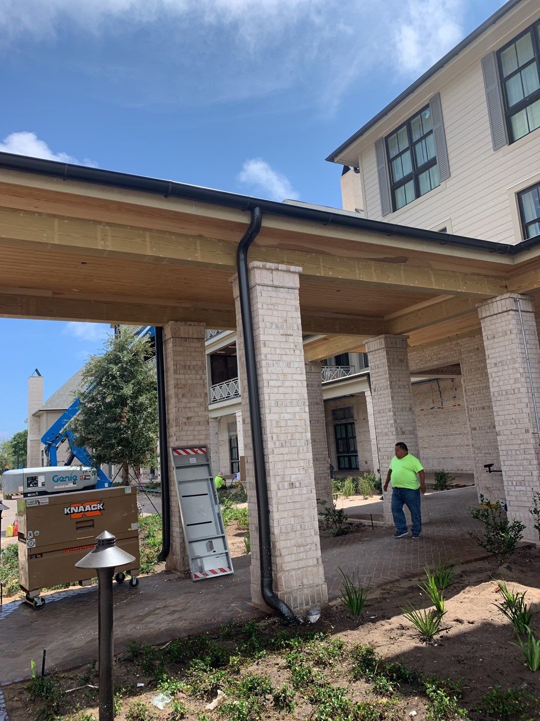 Half-Round Gutters for Coastal Homes in Panama City Beach FL by Gutter Professors