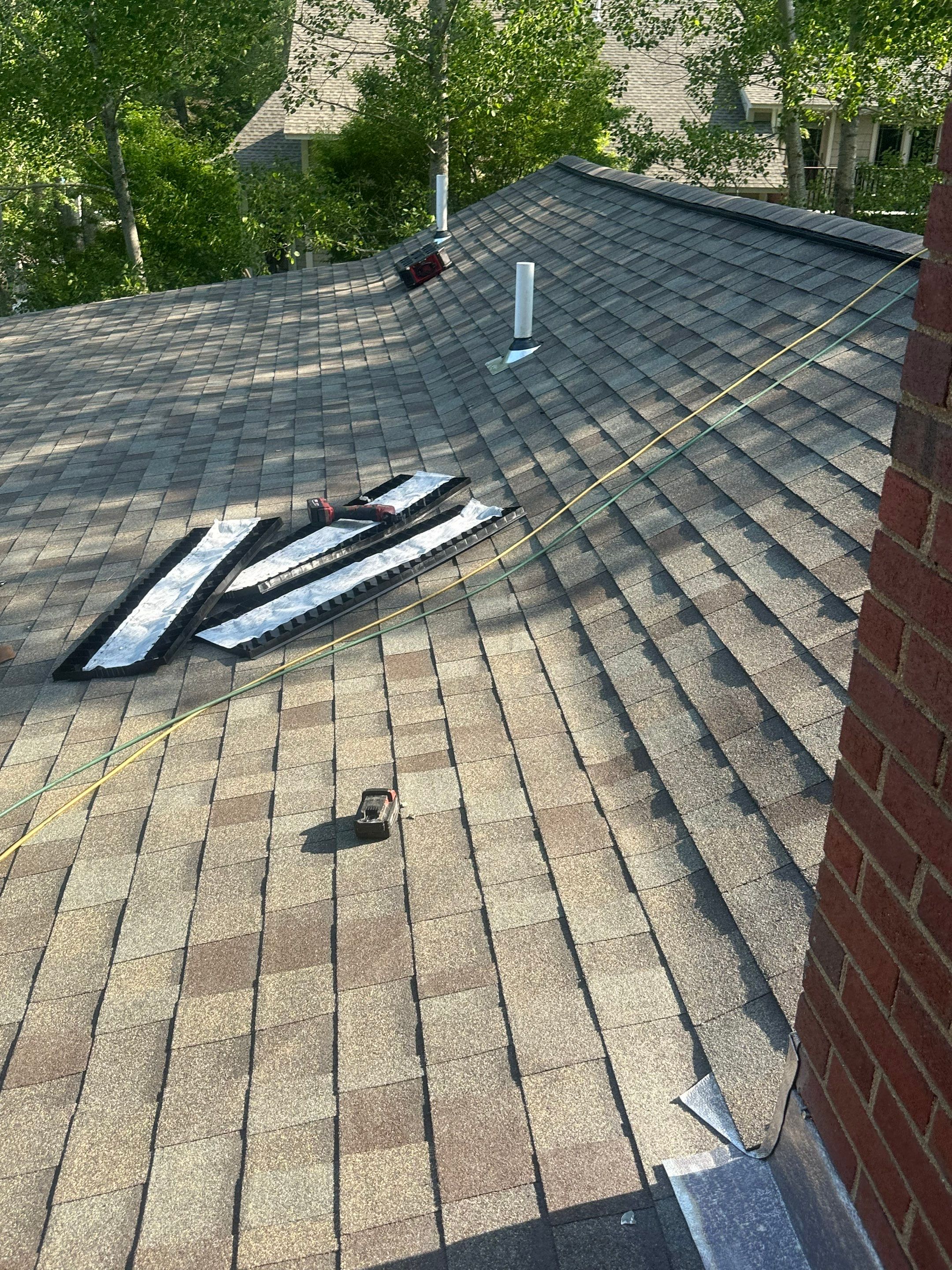 OC Roof Install On The Lake In Deerfield, New Hampshire by Tall pine roofing