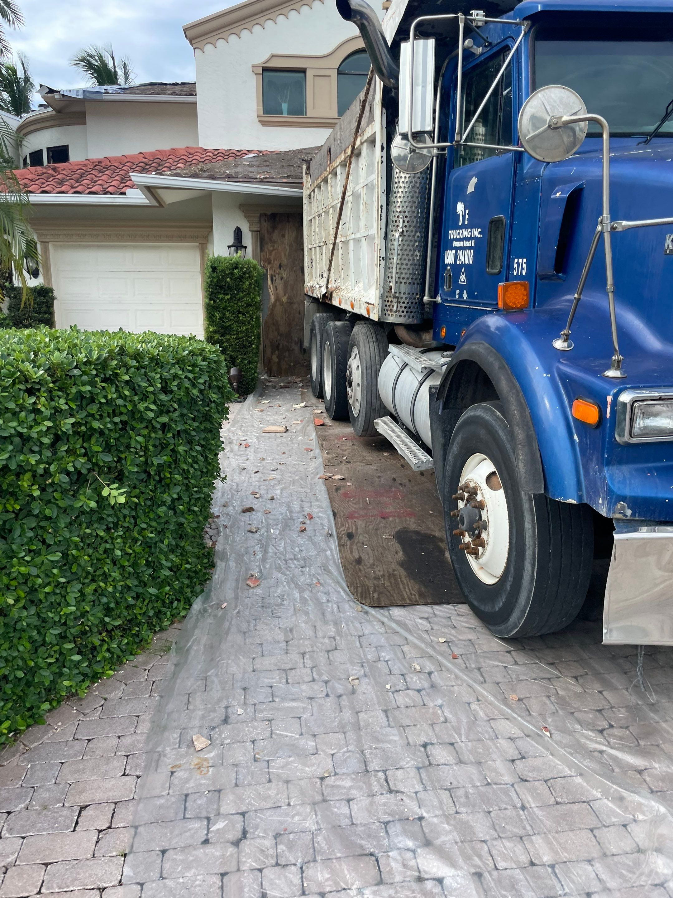 Residential Roofing Installation using Eagle Roofing Tile by BLUES BROTHERS ROOFING