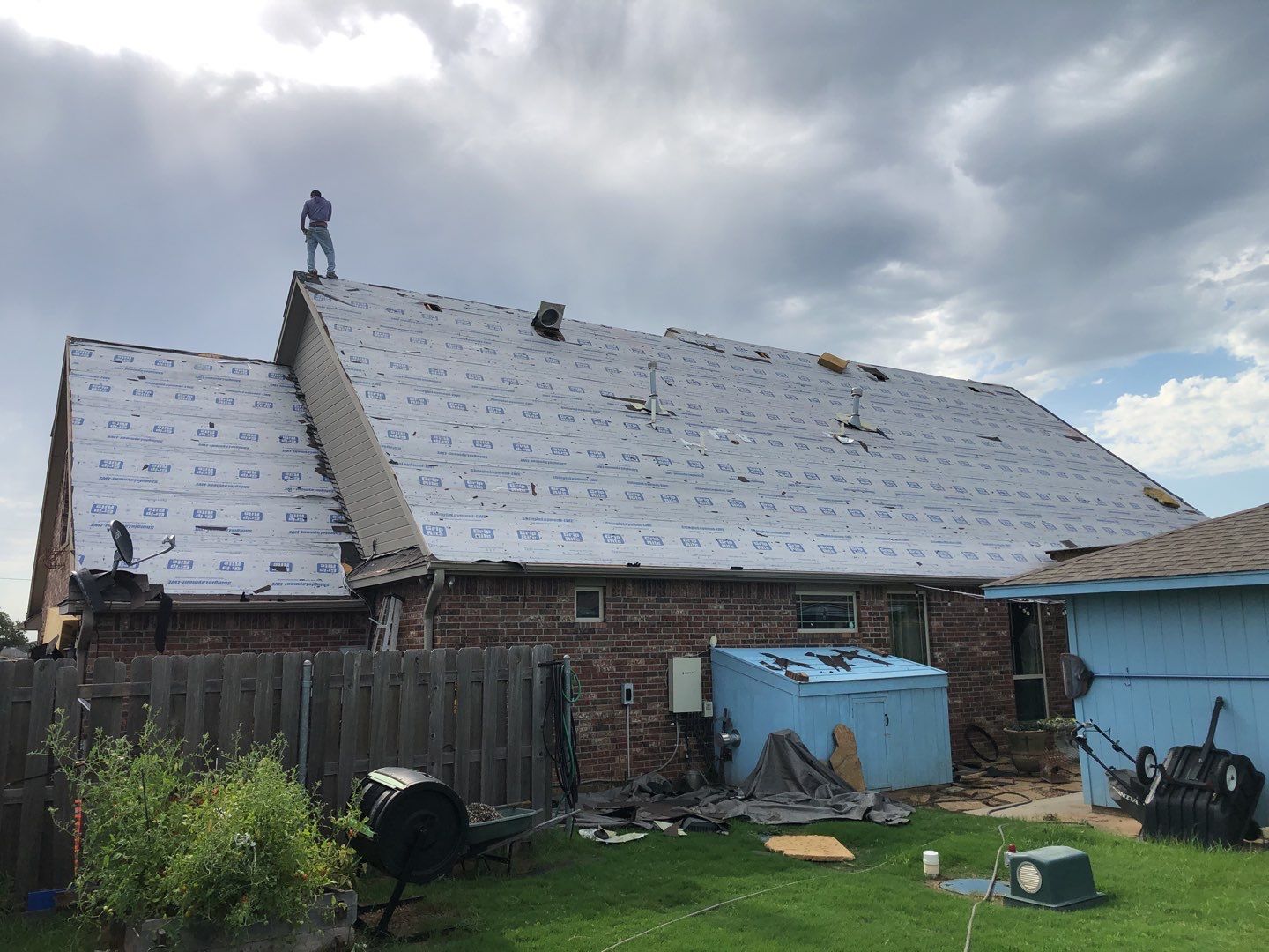 Roof Replacement in Blanchard, OK by Z Construction & Roofing, LLC