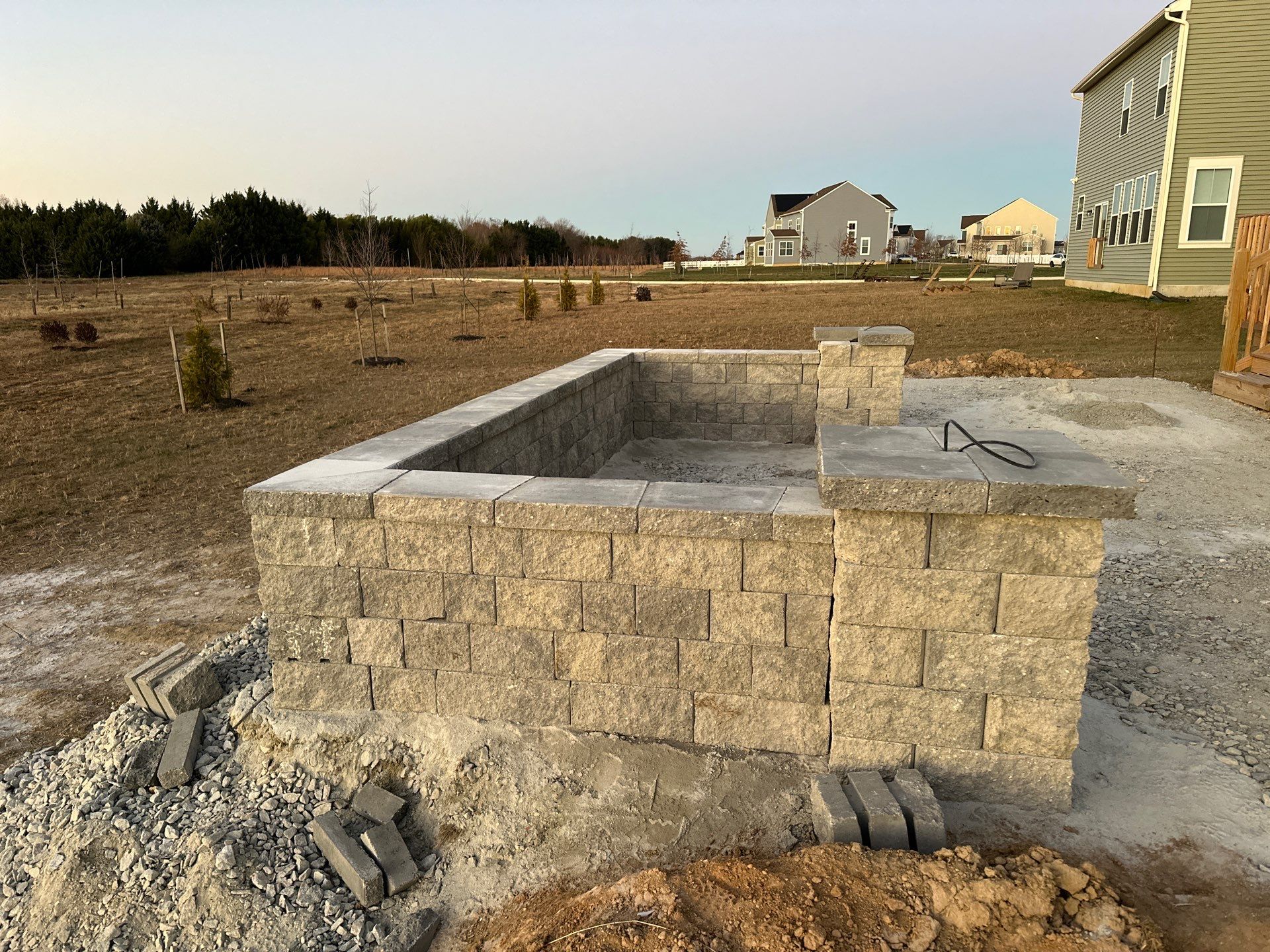 Belgard Patio Showcase + Deck Refinish & Outdoor Lighting | Delaware Outdoor Living by Studio G Indoor Spaces & Outdoor Living