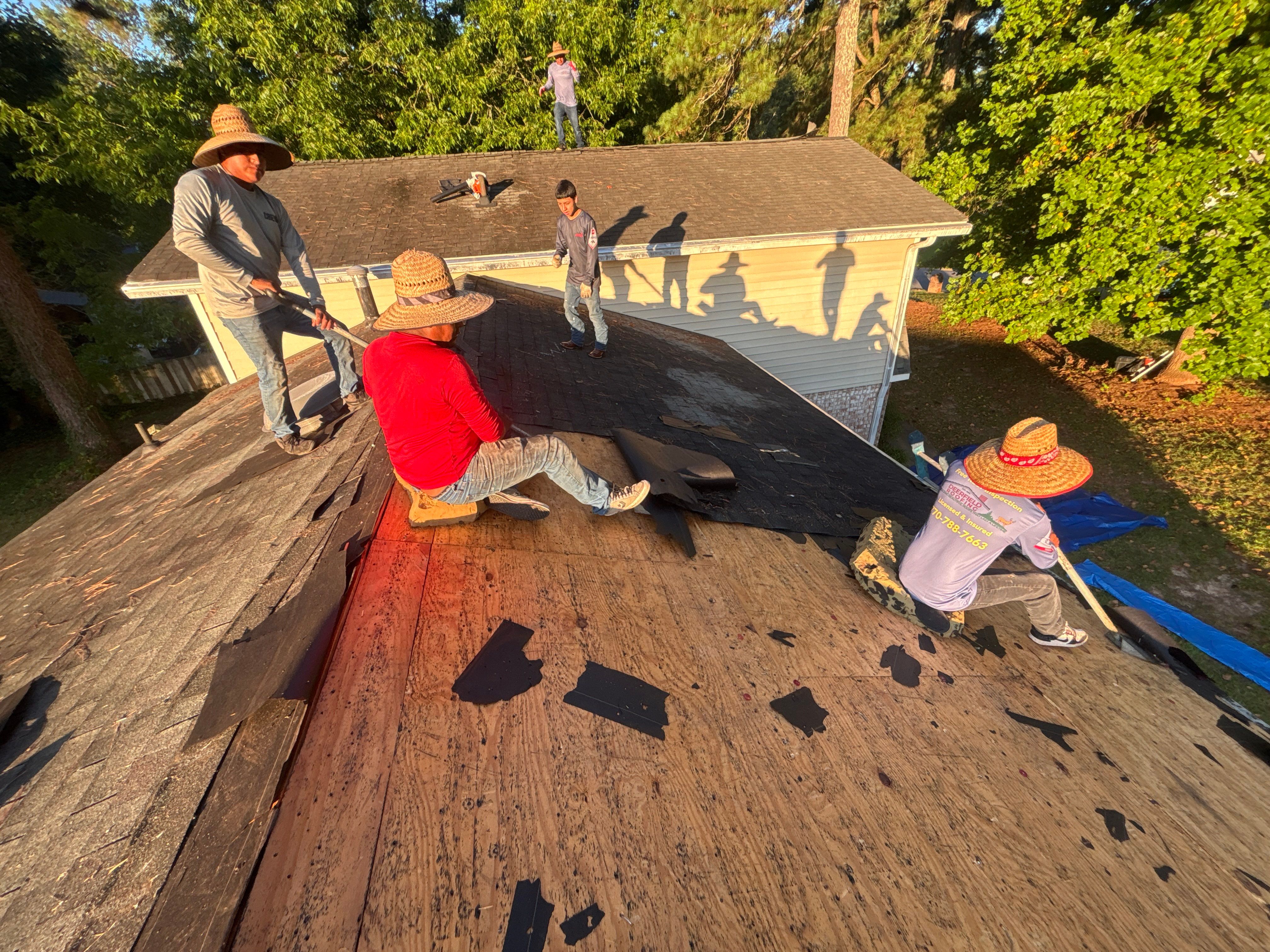 Roof replacement  by Deerfield Roofing LLC