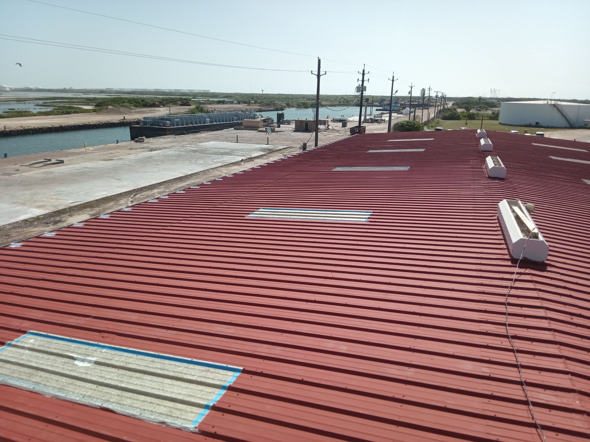 Ingleside Waterfront Industrial Waterproofing by Bayfront Roofing and Construction