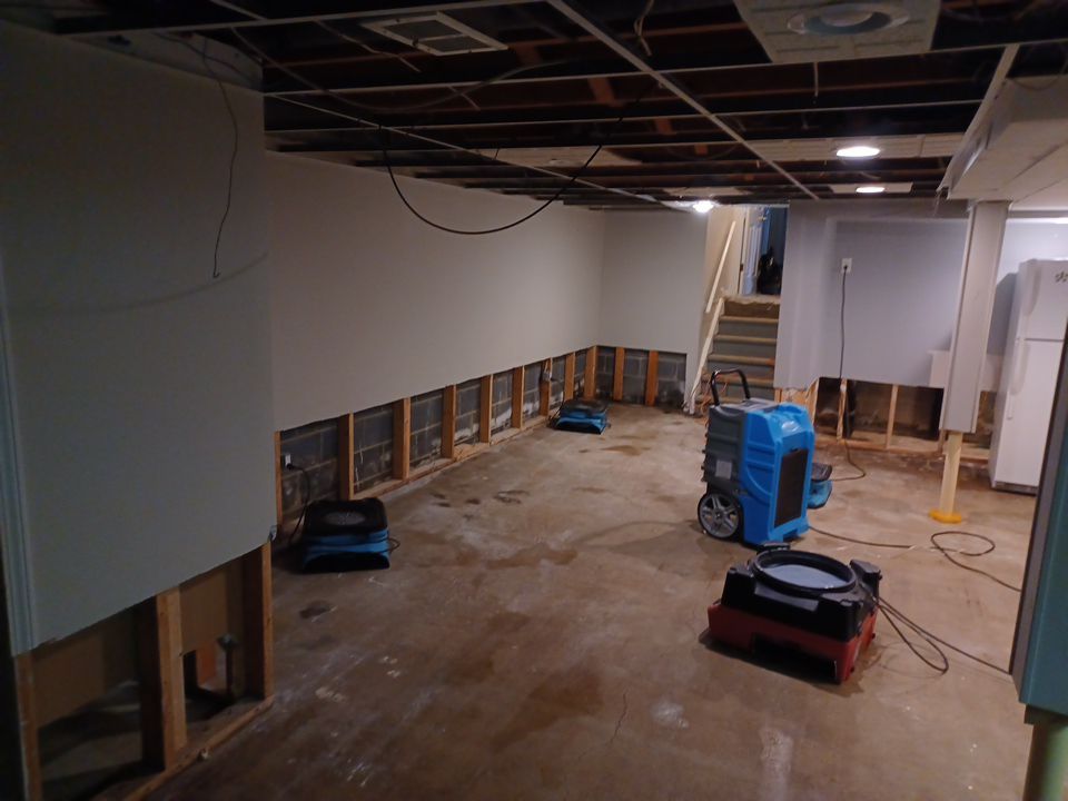 Project in West Bloomfield Township by EzDry Water Mitigation & Property Restoration
