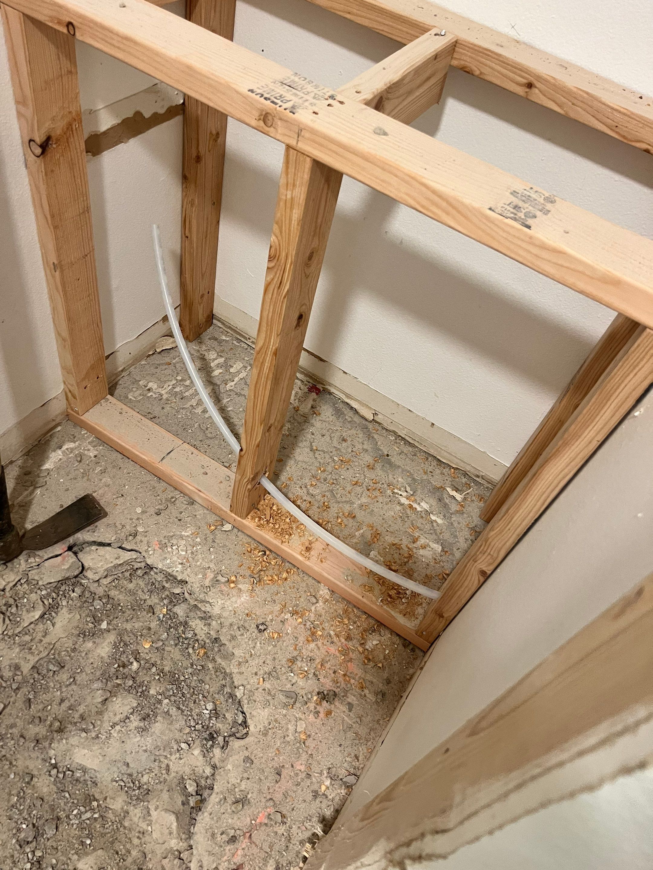 Toilet relocate by Plumbing Connect Systems LLC