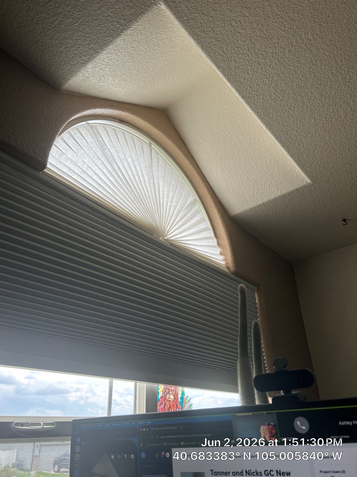 Custom Window Treatment Installation for Wellington New Construction Home by CompanyCam Sales Demo