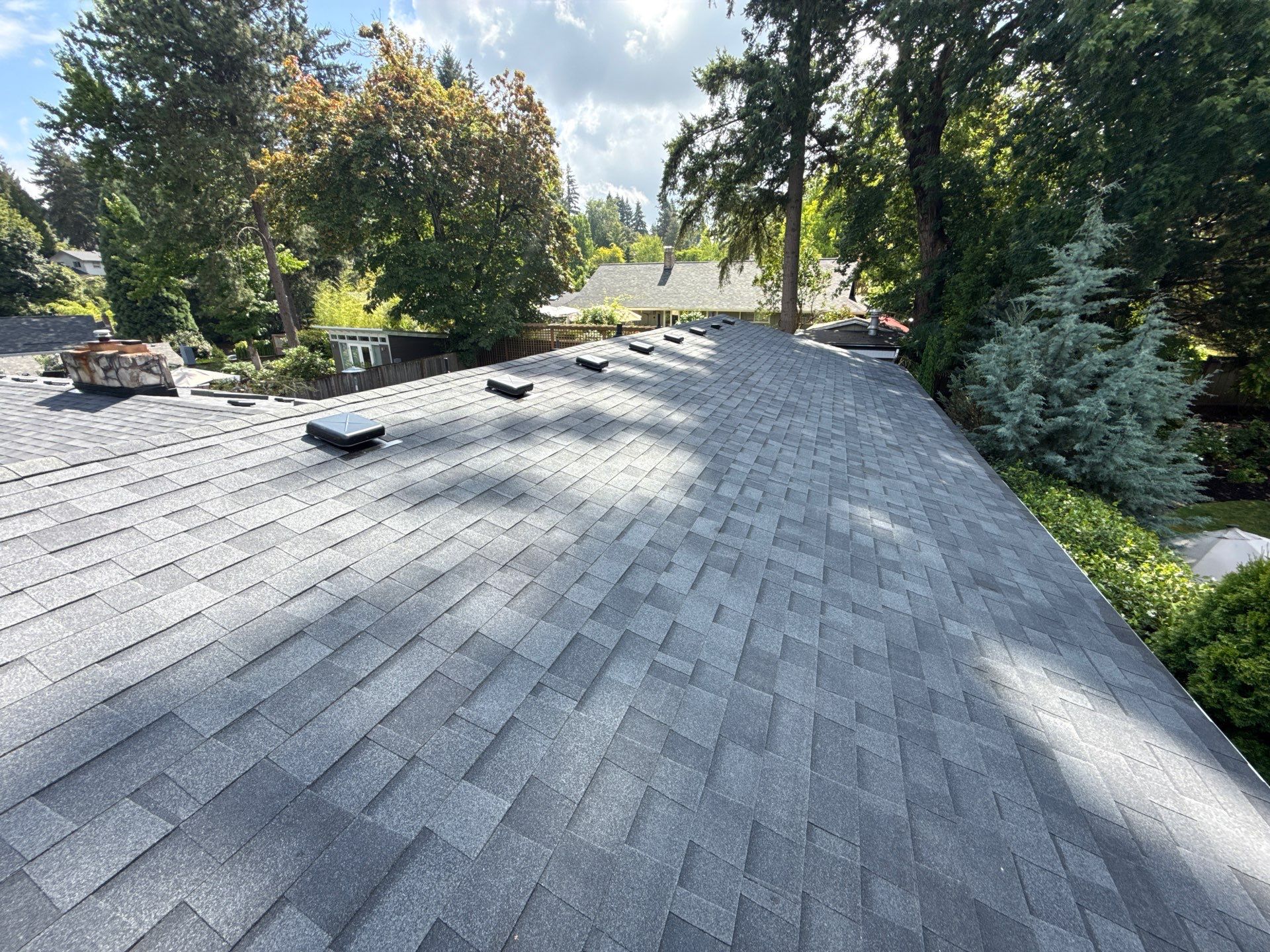 Project in Lake Oswego by Tom Leach Roofing