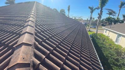 Residential Roofing Repair using Concrete Tile