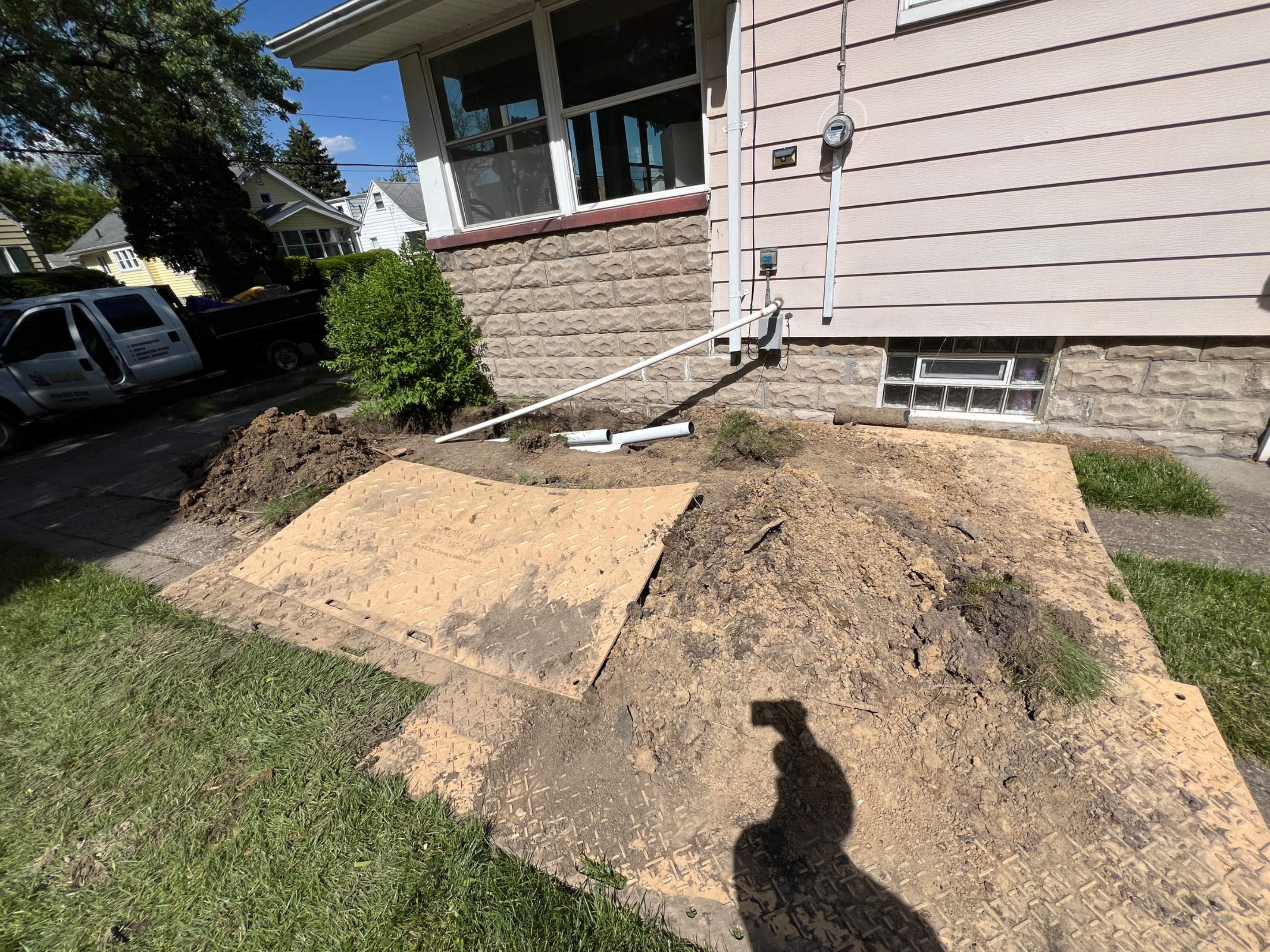 Helical Piers using Helical Deep Foundation Footings by Toledo Basement Repair